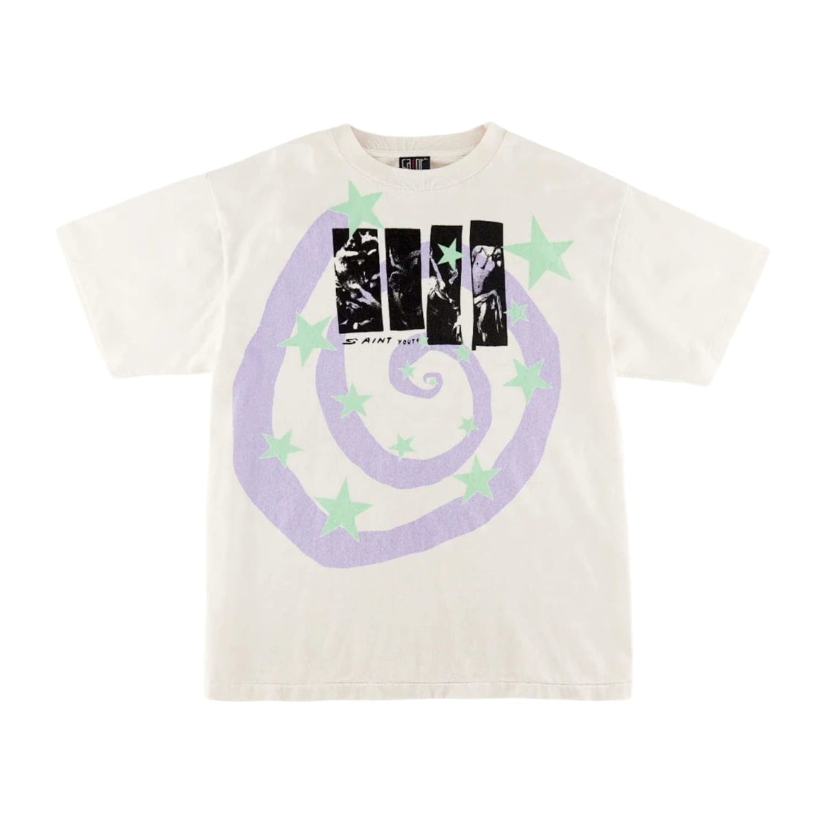 Saint Michael Humanity T-Shirt Vintage White