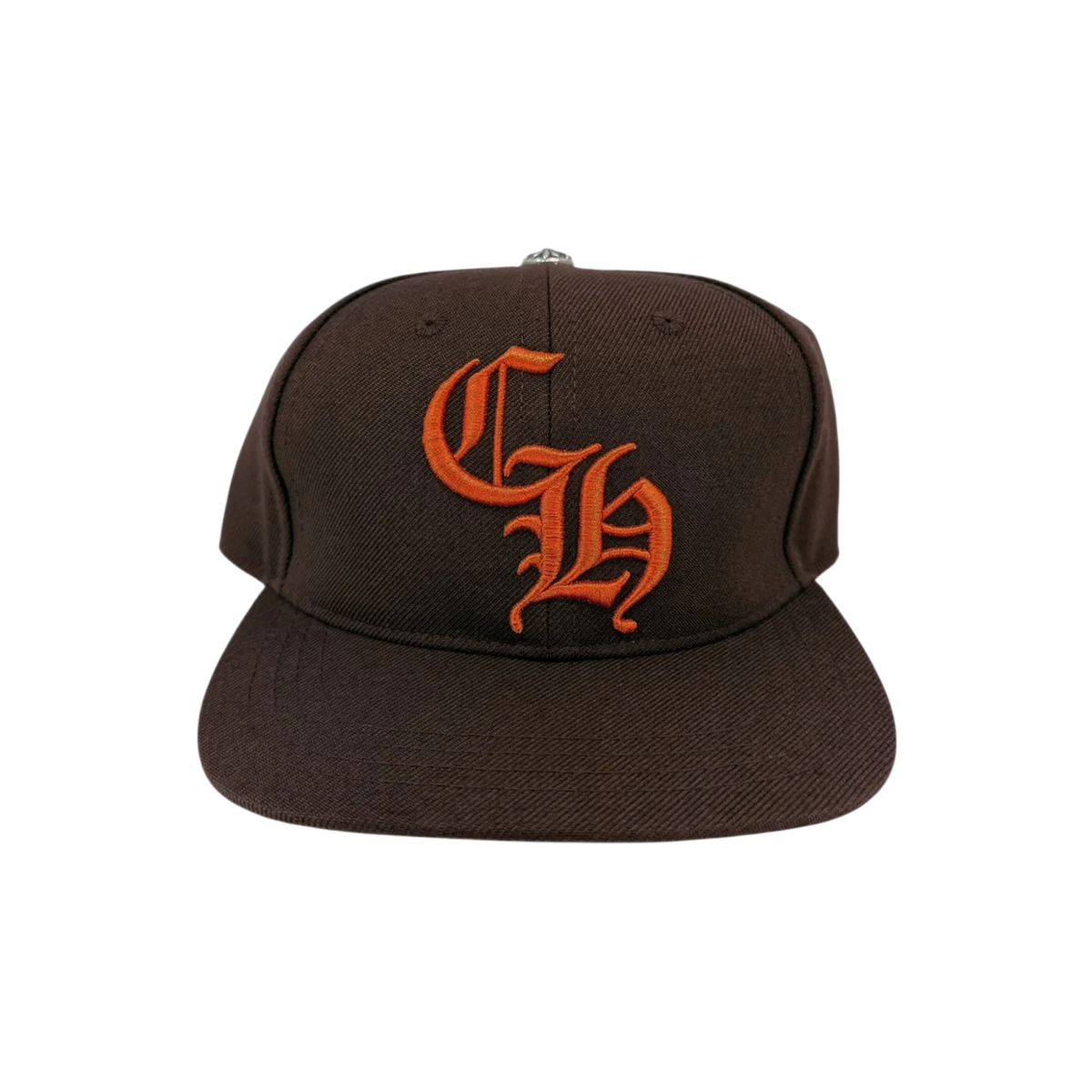Chrome Hearts CH Baseball Hat Brown/Orange