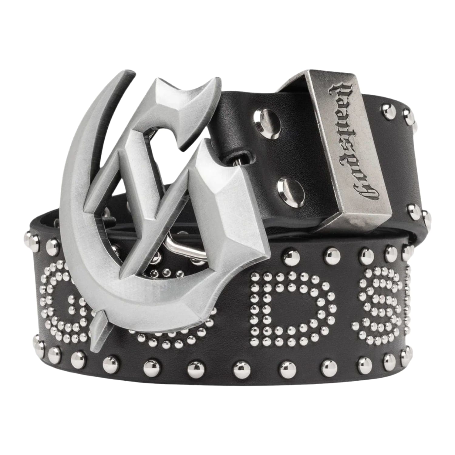 Godspeed Forged GS Studded Belt Black