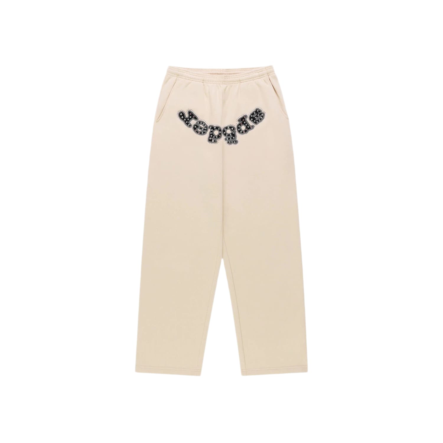 Sp5der Mixed Stone OG Logo Sweatpant Cream