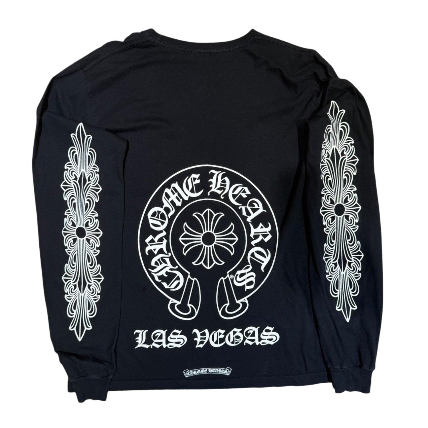 Chrome Hearts Las Vegas Floral Exclusive L/S T-shirt Black