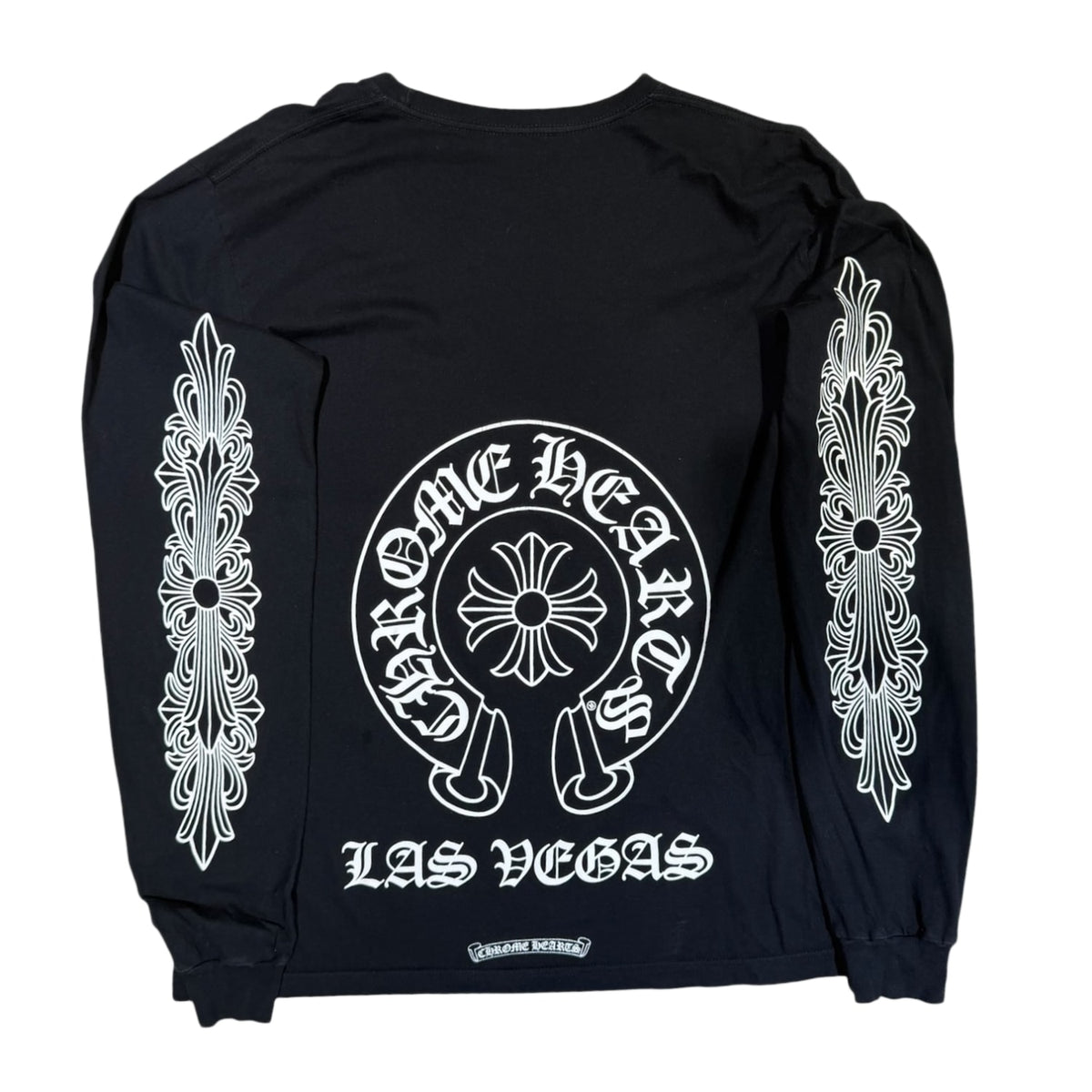 Chrome Hearts Las Vegas Floral Exclusive L/S T-shirt Black