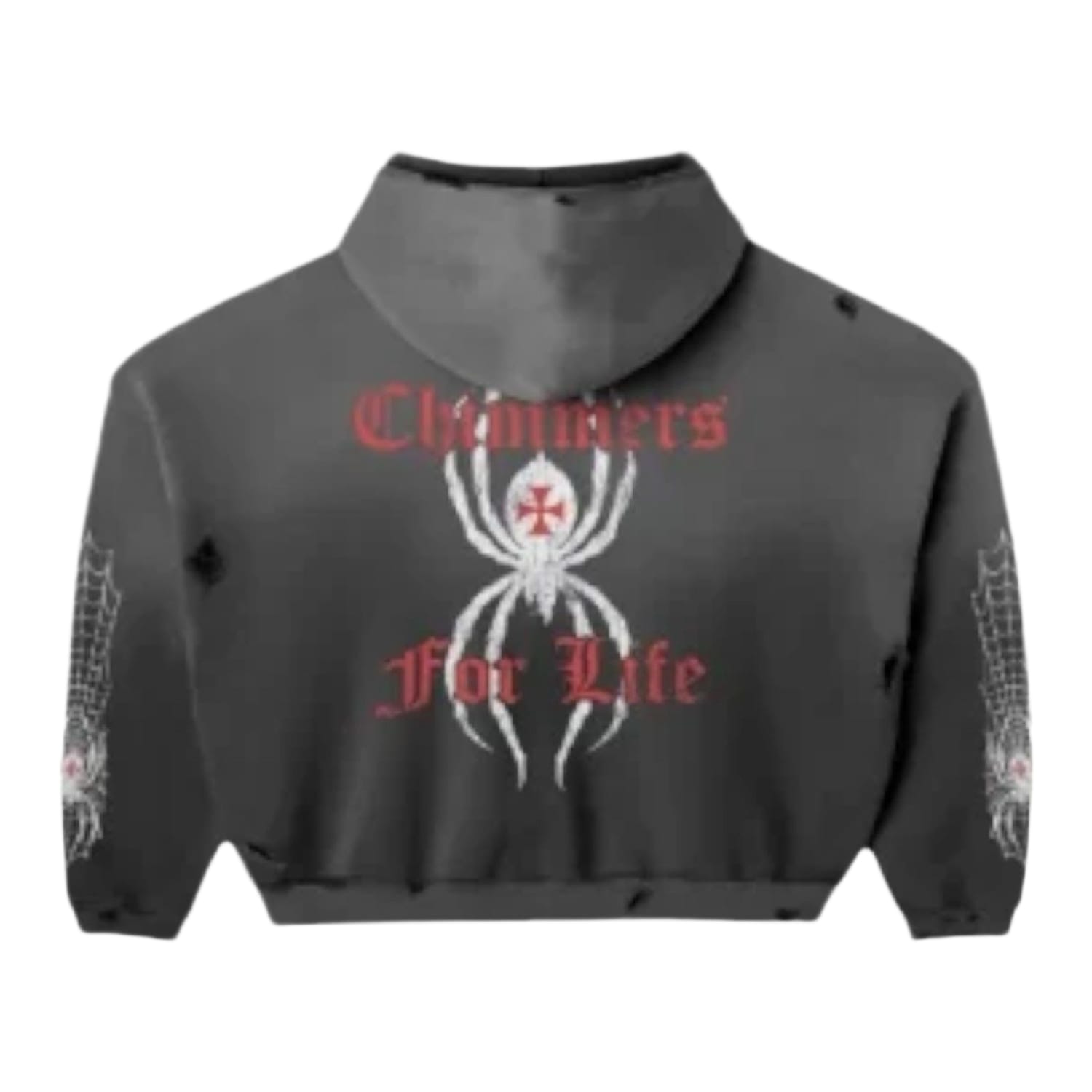 Happy Memories Don't Die HMDD Black Widow Zip Up