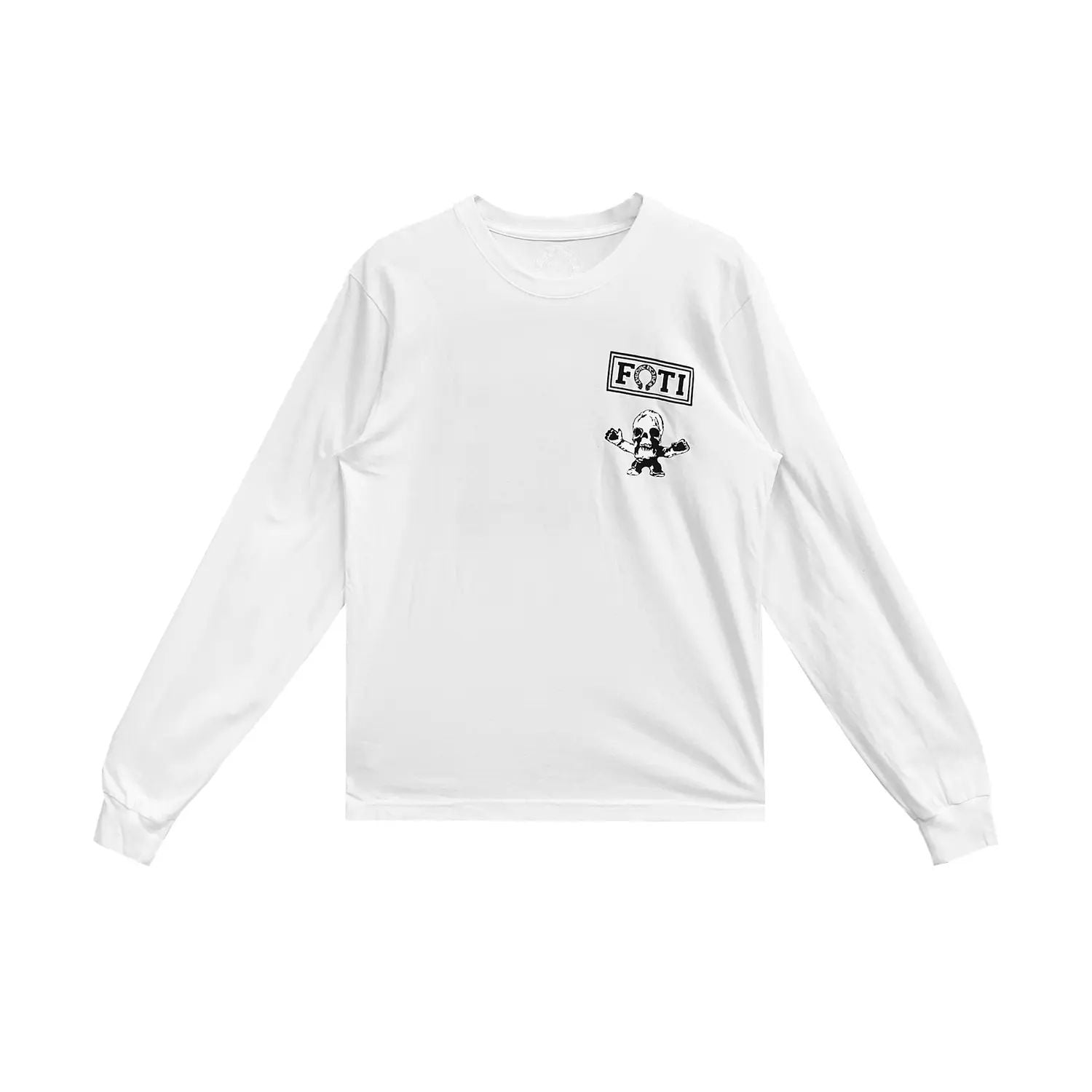 Chrome Hearts Foti Tic Tac Toe L/S T-Shirt White
