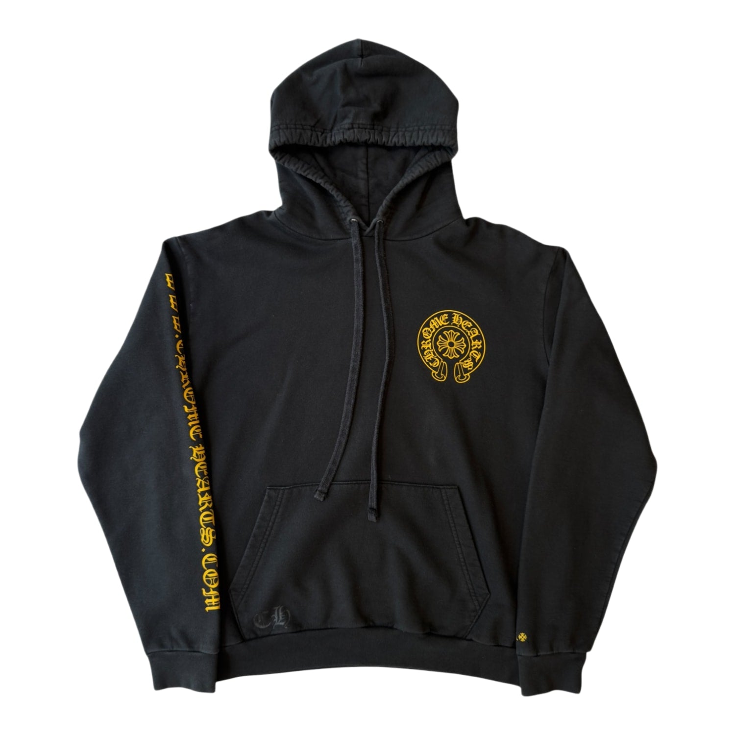 Chrome Hearts Online Exclusive Hoodie Black/Yellow