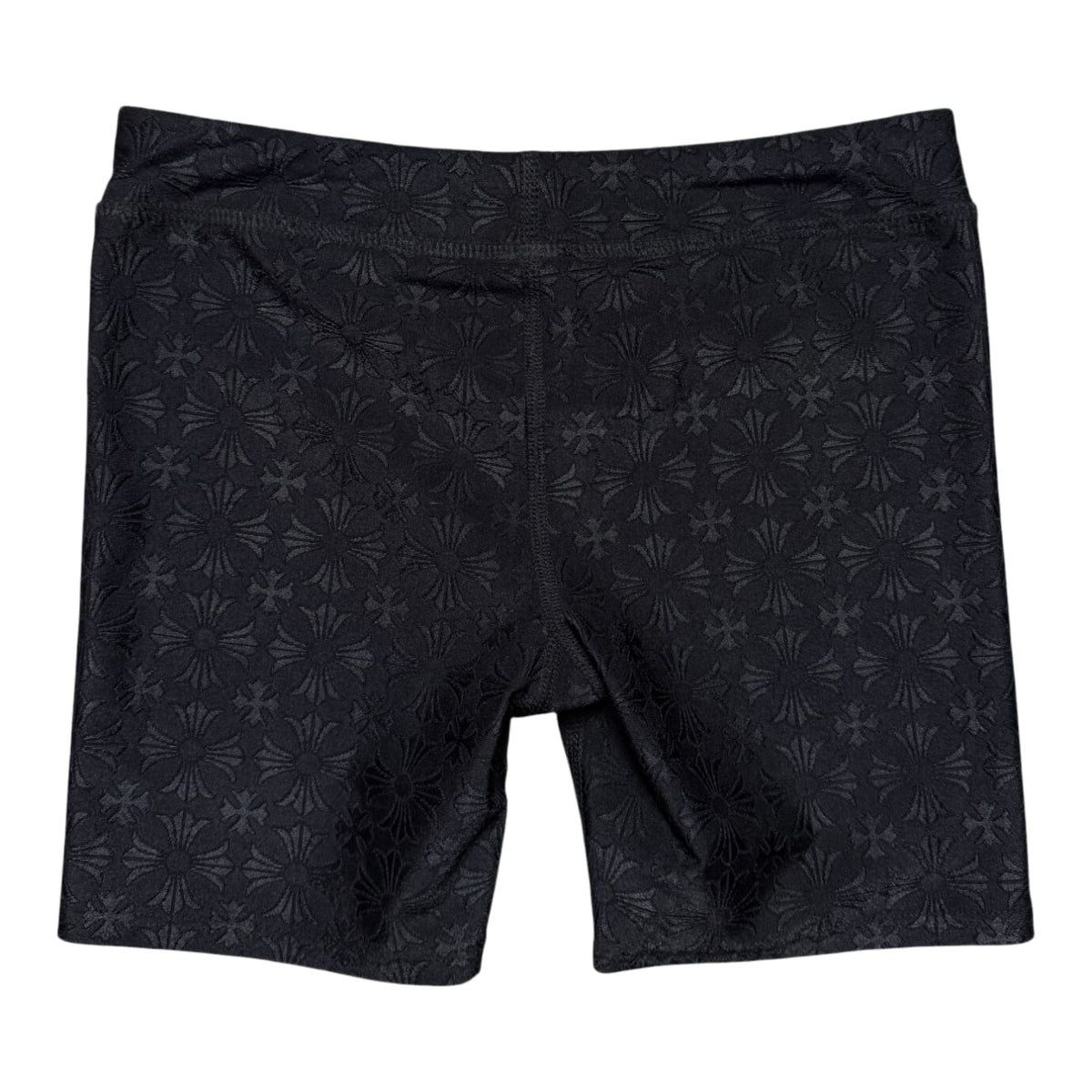 Chrome Hearts Monogram CH Biker Shorts Black