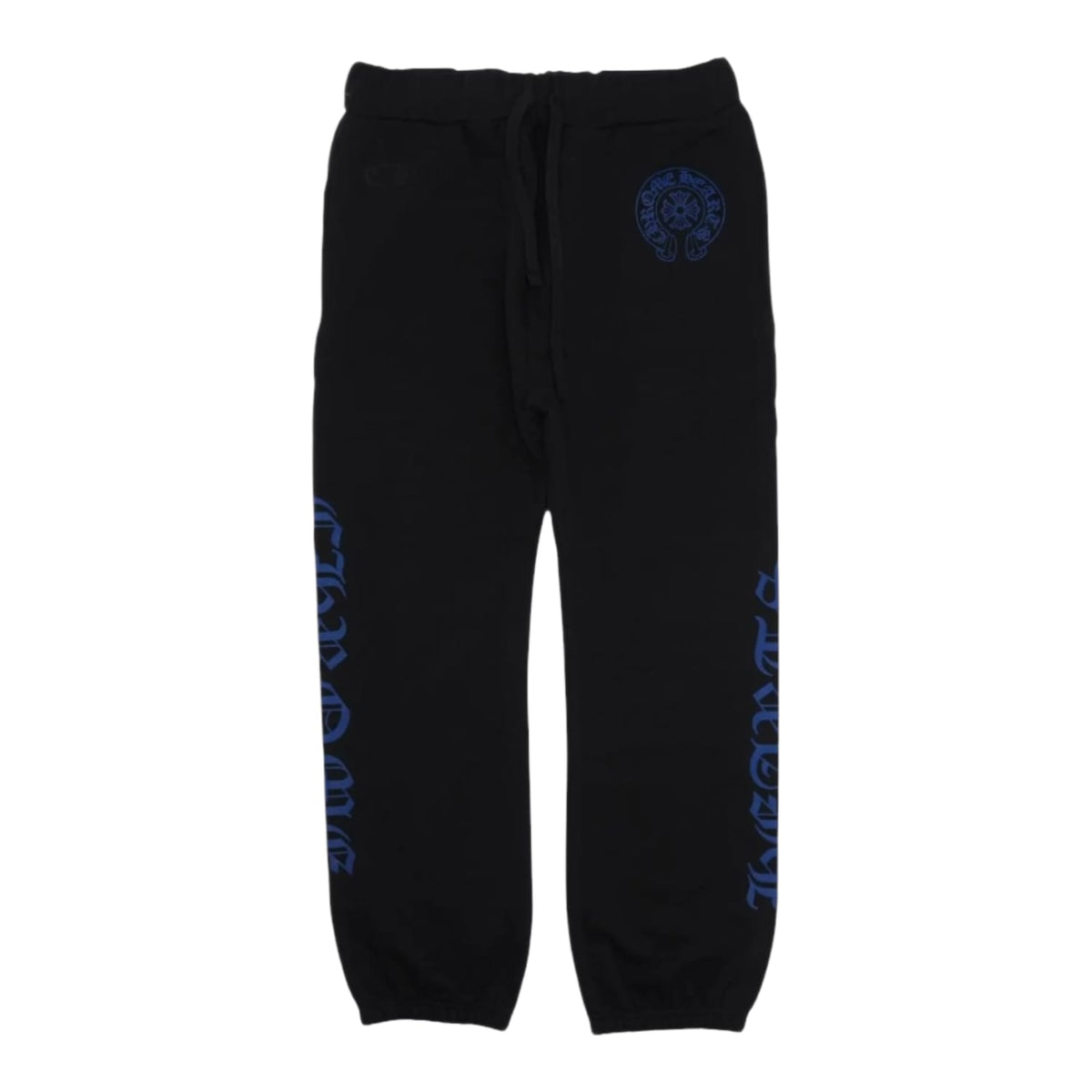 Chrome Hearts Horseshoe Logo Sweatpants Black/Blue