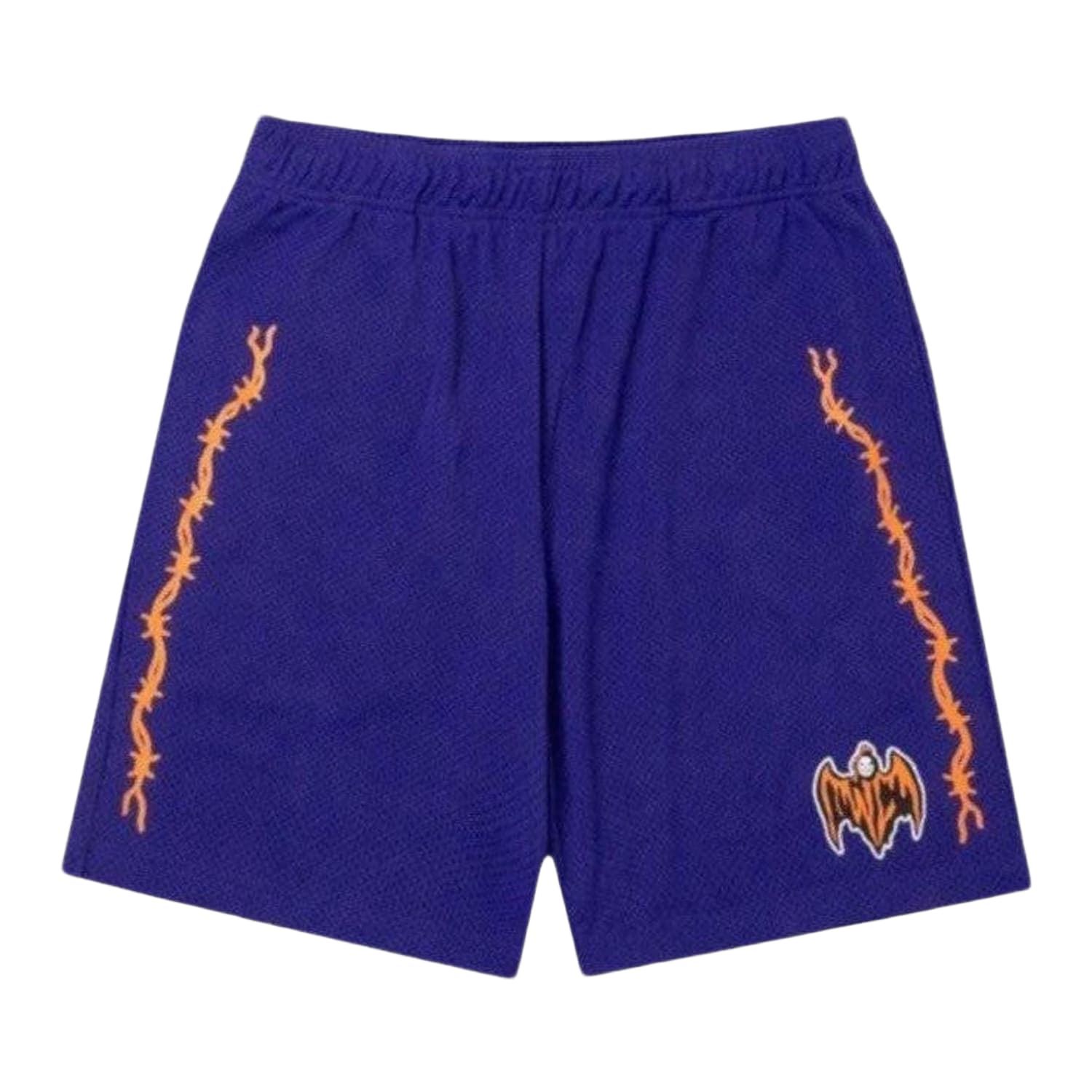 Warren Lotas Bat Reaper Mesh Shorts Purple