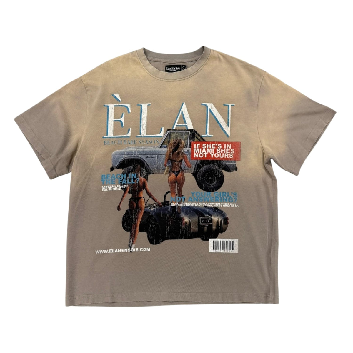 Èlan En Soie Èlan Magazine Cover T-Shirt