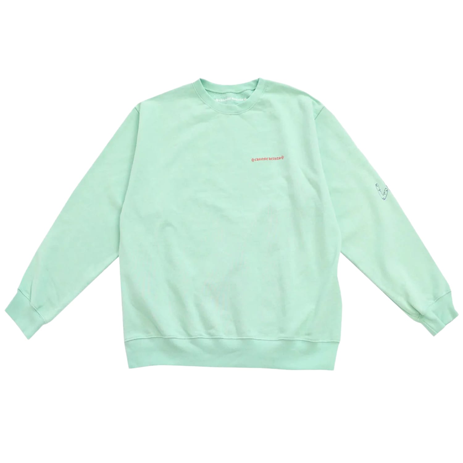 Chrome Hearts Matty Boy Lust Crewneck Sweatshirt Seafoam