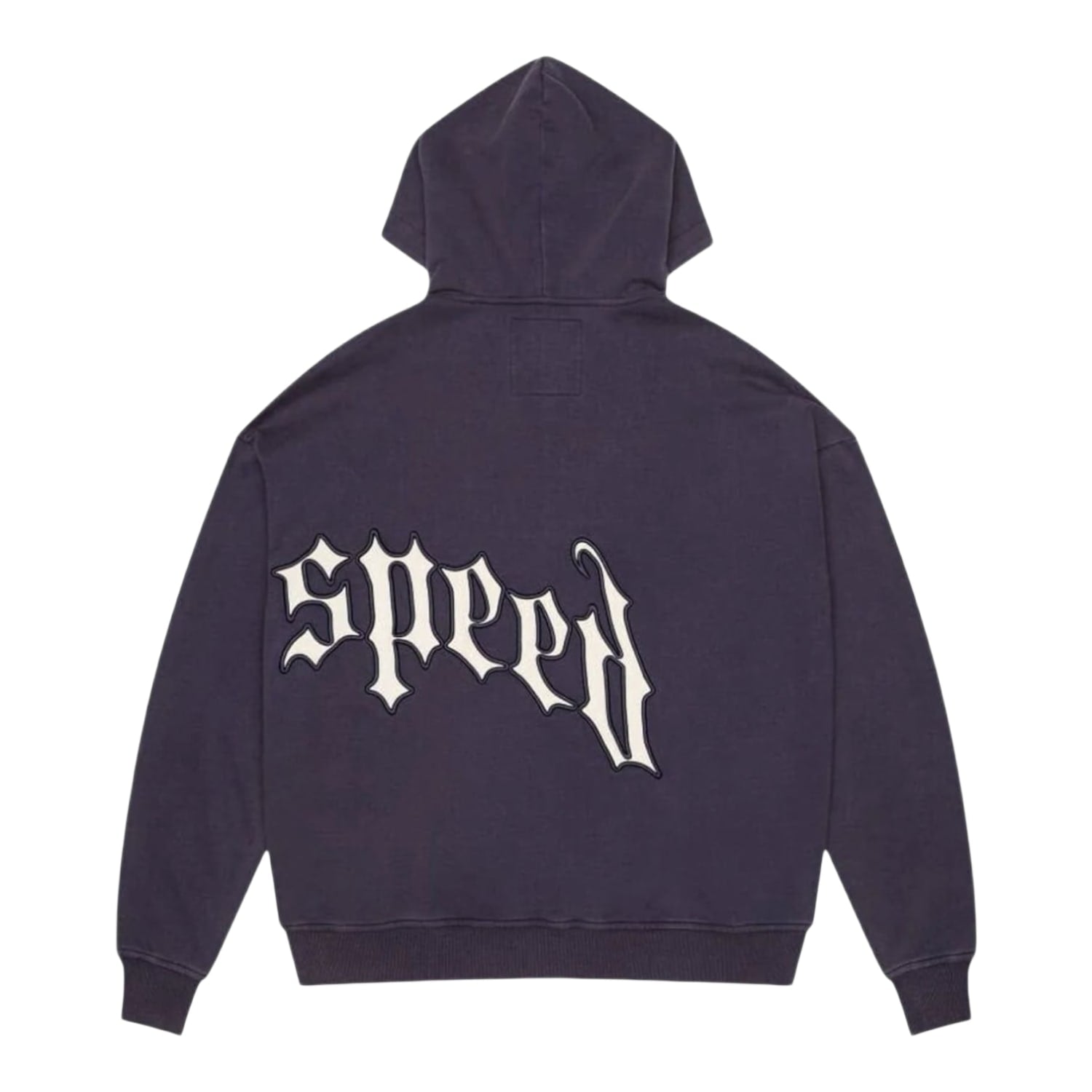 Godspeed OG Logo V2 Zip Up Hoodie Navy/Silver