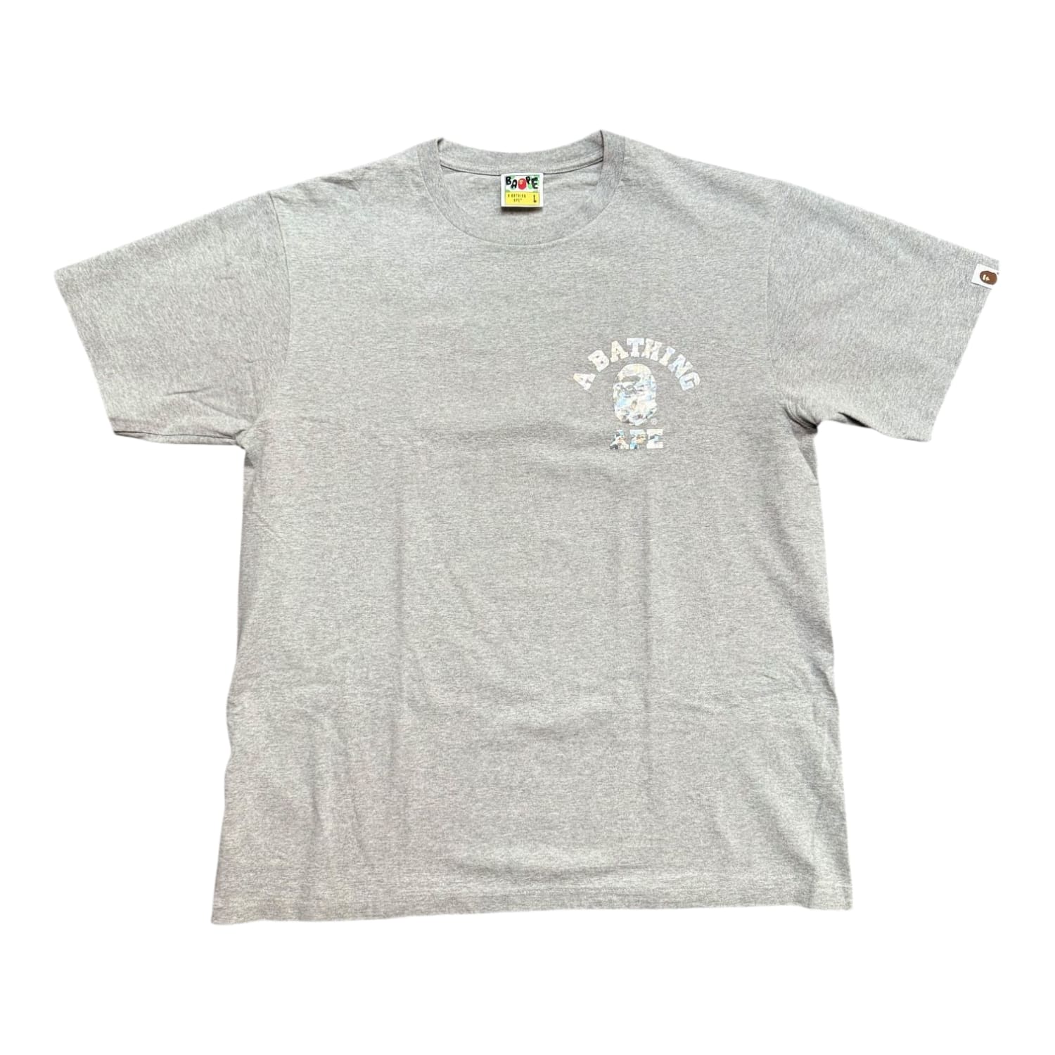 Bape Honeycomb Camo College ATS TEE
