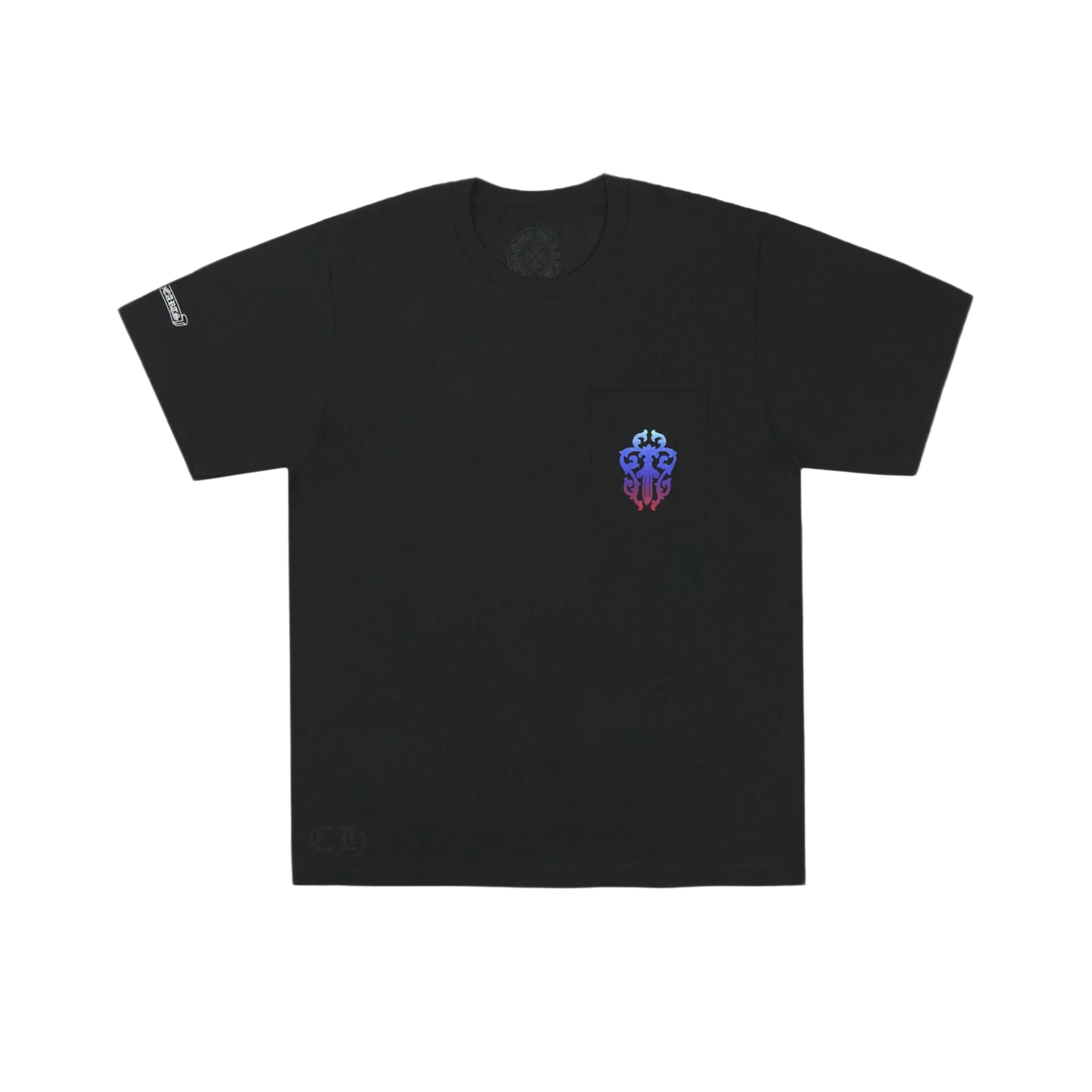 Chrome Hearts Gradient Dagger T-shirt Black