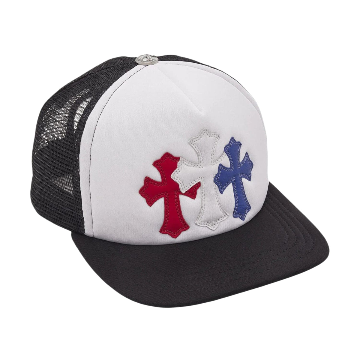 Chrome Hearts Trucker Hat Red/White/Blue