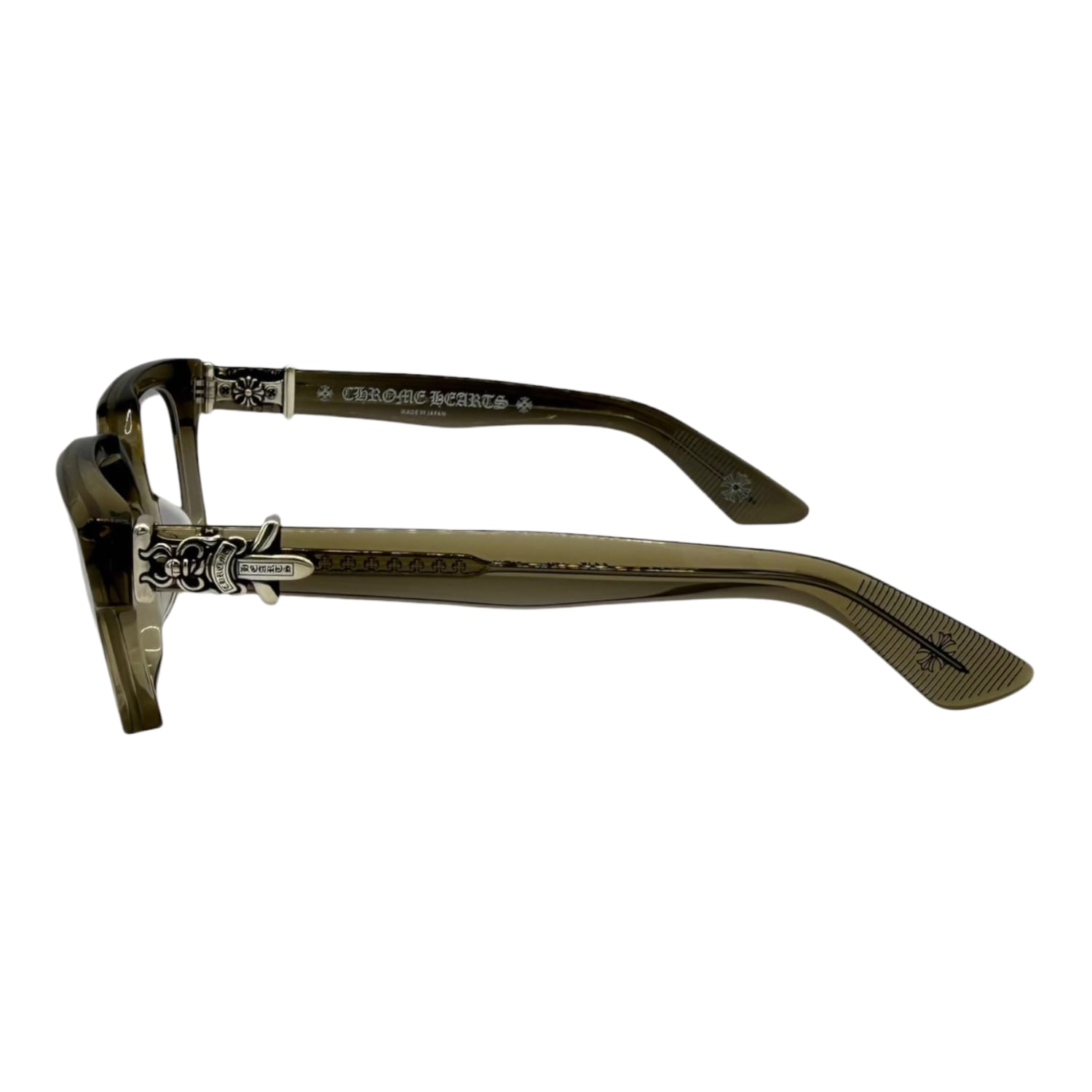 Chrome Hearts Vagillionare Army/Clear Galesses