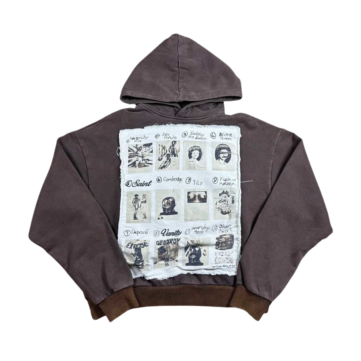 Saint Vanity Van Life Hoodie Brown