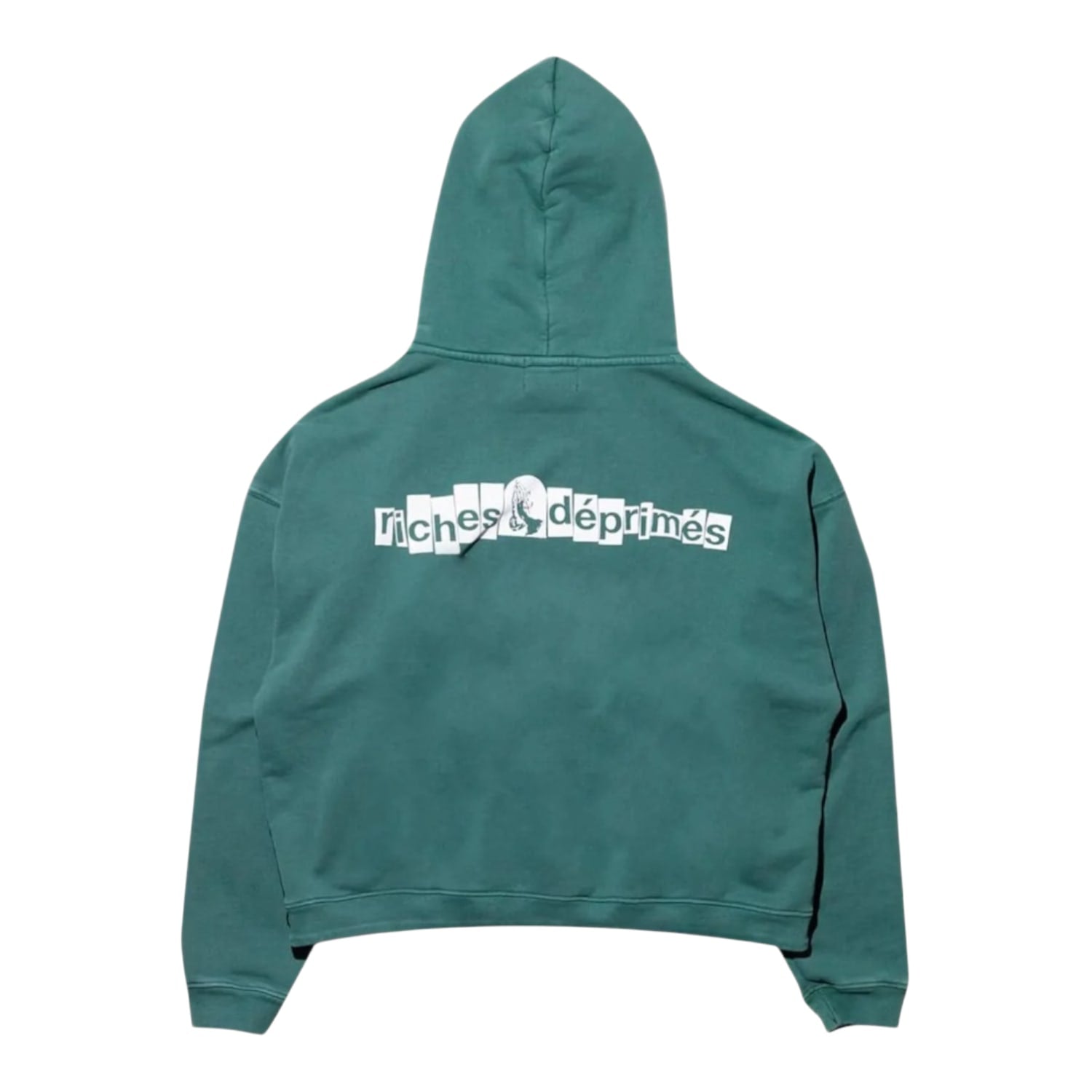 Enfants Riches Déprimés Pathetic Japanese Rabbit Hoodie Pine Green/White