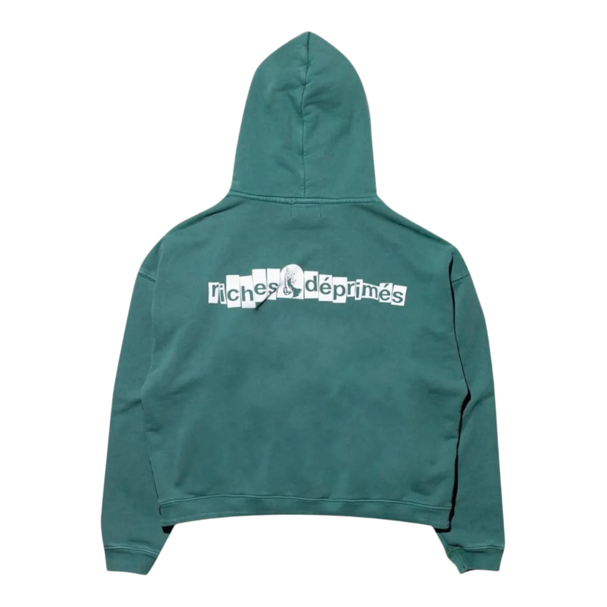 Enfants Riches Déprimés Pathetic Japanese Rabbit Hoodie Pine Green/White