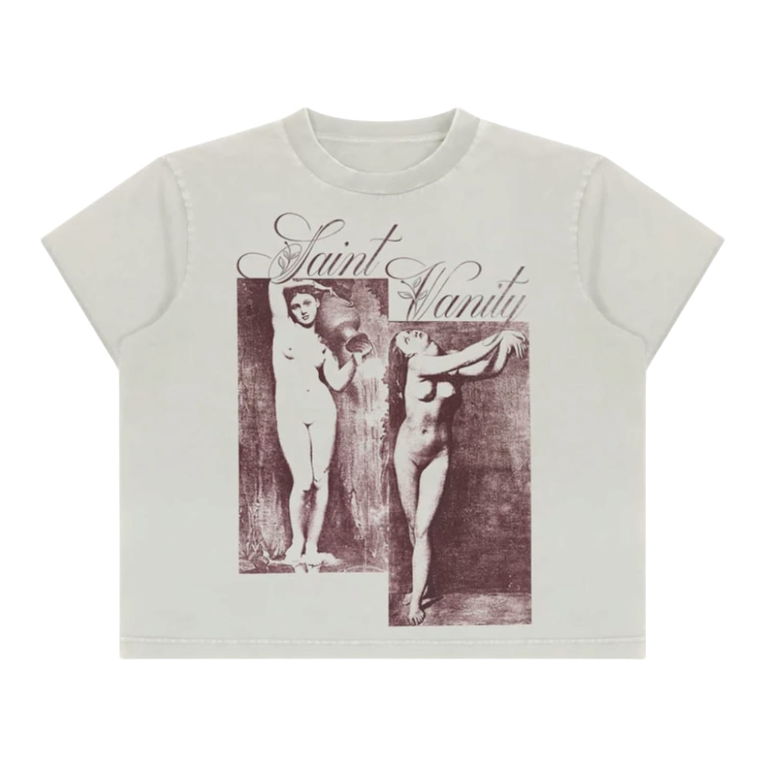 Saint Vanity U-N-I Sex Gemini Tee Cream