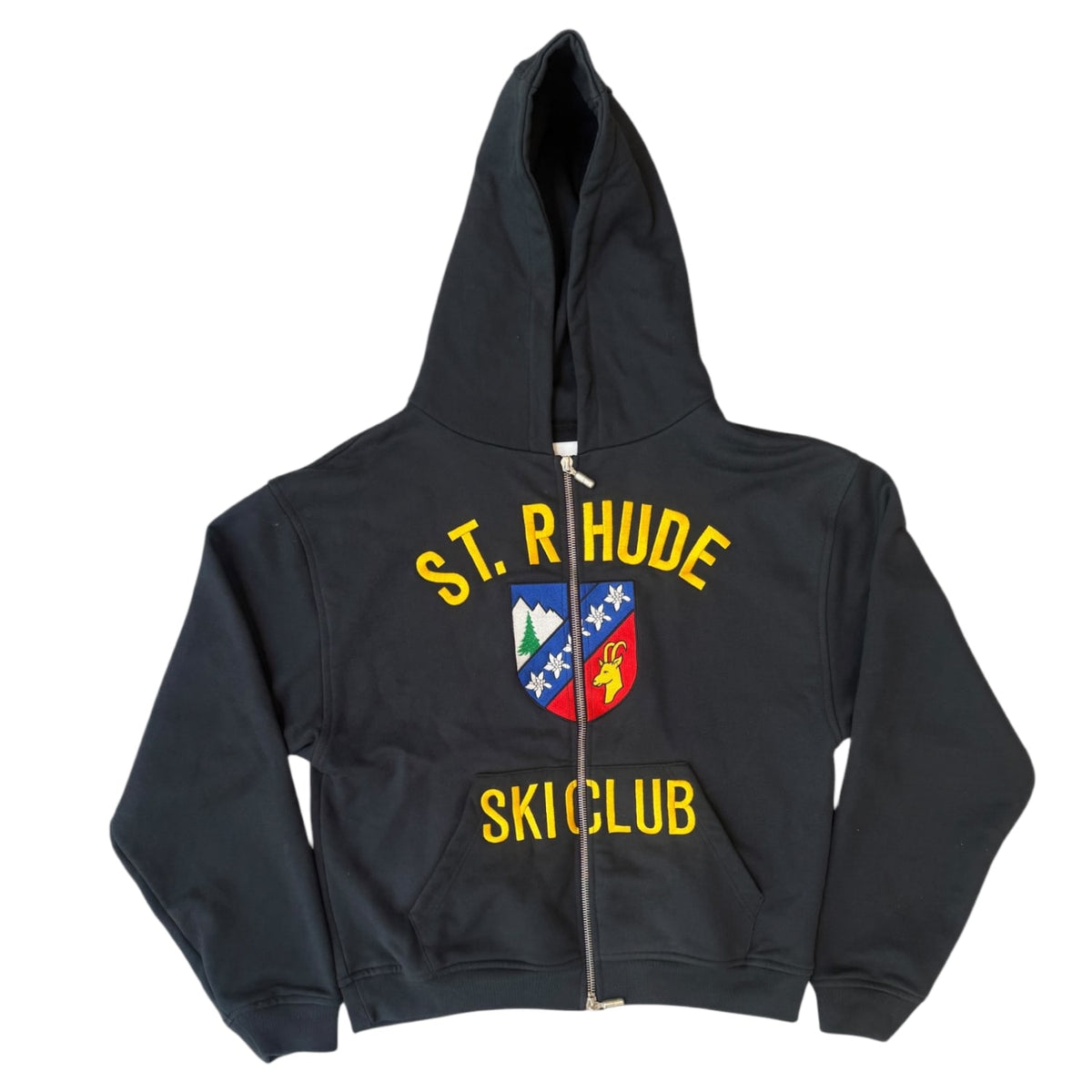 Rhude Ski Club Zip Up Hoodie