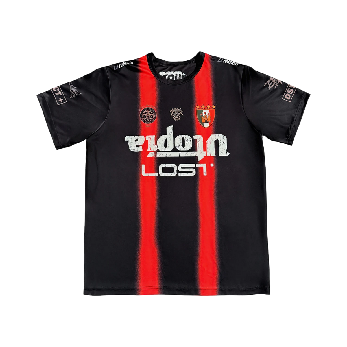 Travis Scott Italy Soccer Jersey Black