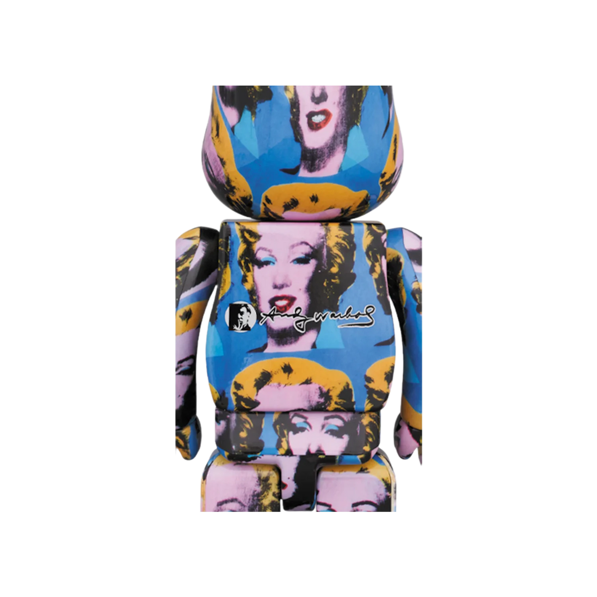 Bearbrick x Andy Warhol x Marily Monroe 100% & 400% Set