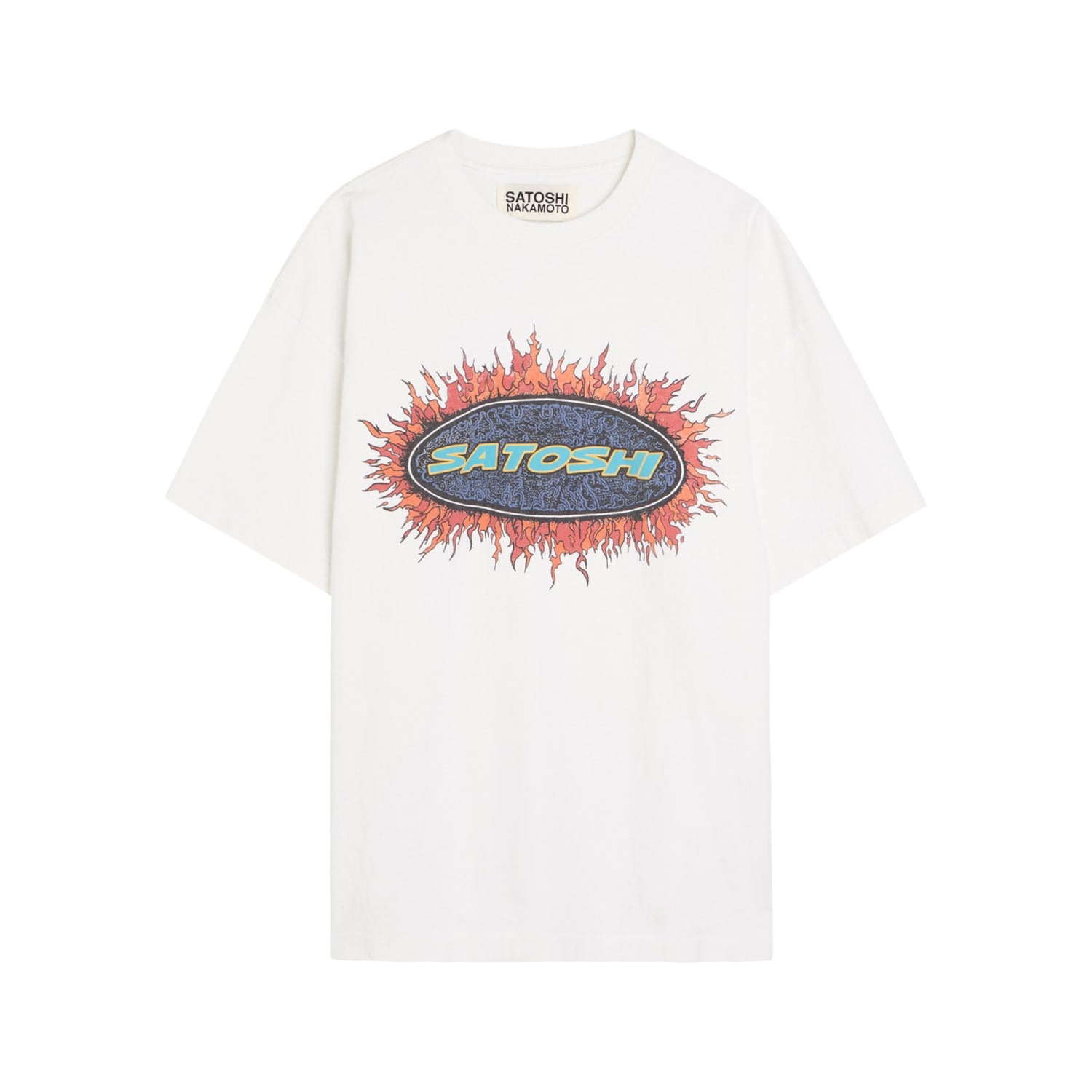 Satoshi Nakamoto Blender T-Shirt White