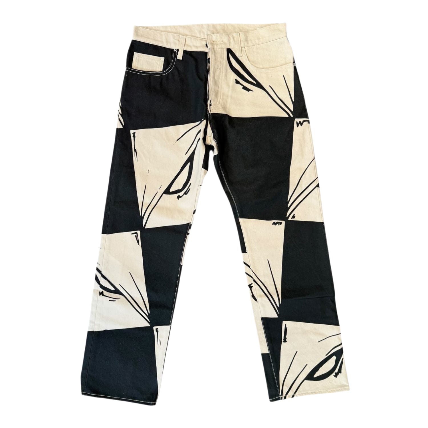 Matty Boy Anti Promo 99 Eyes Denim Pants