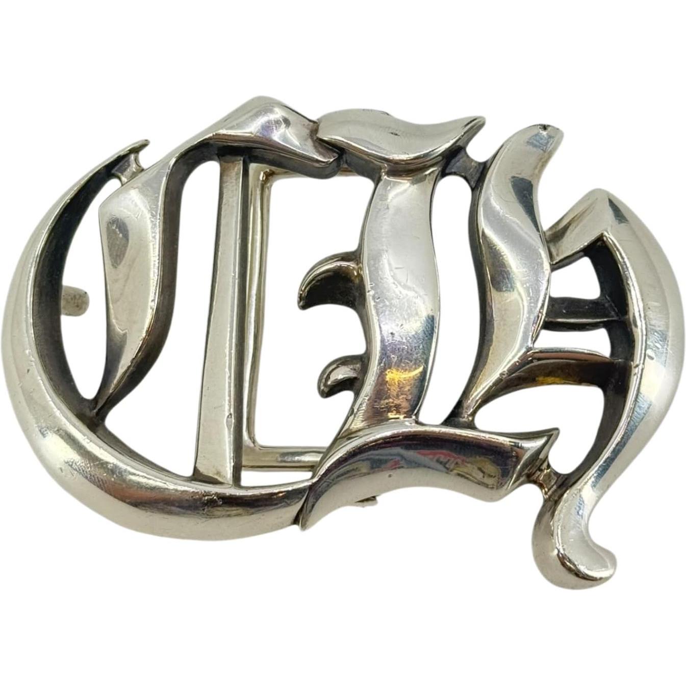 Chrome Hearts Silver CH Belt Buckle