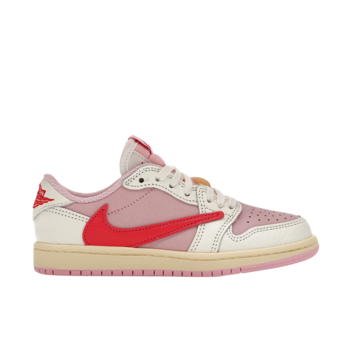 Jordan 1 Retro Low OG SP Travis Scott Sail Tropical Pink (PS)
