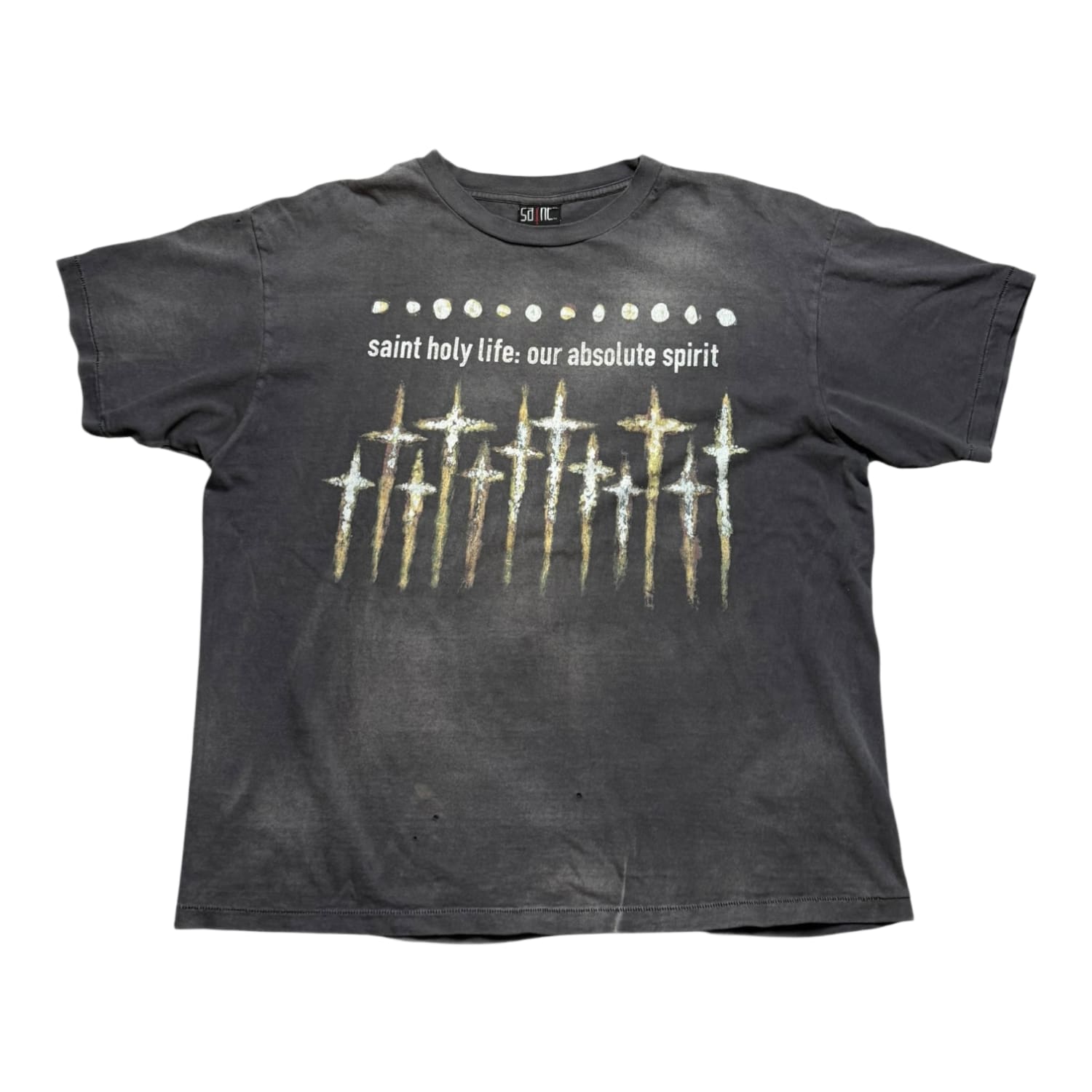 Saint Michael God Tee Black
