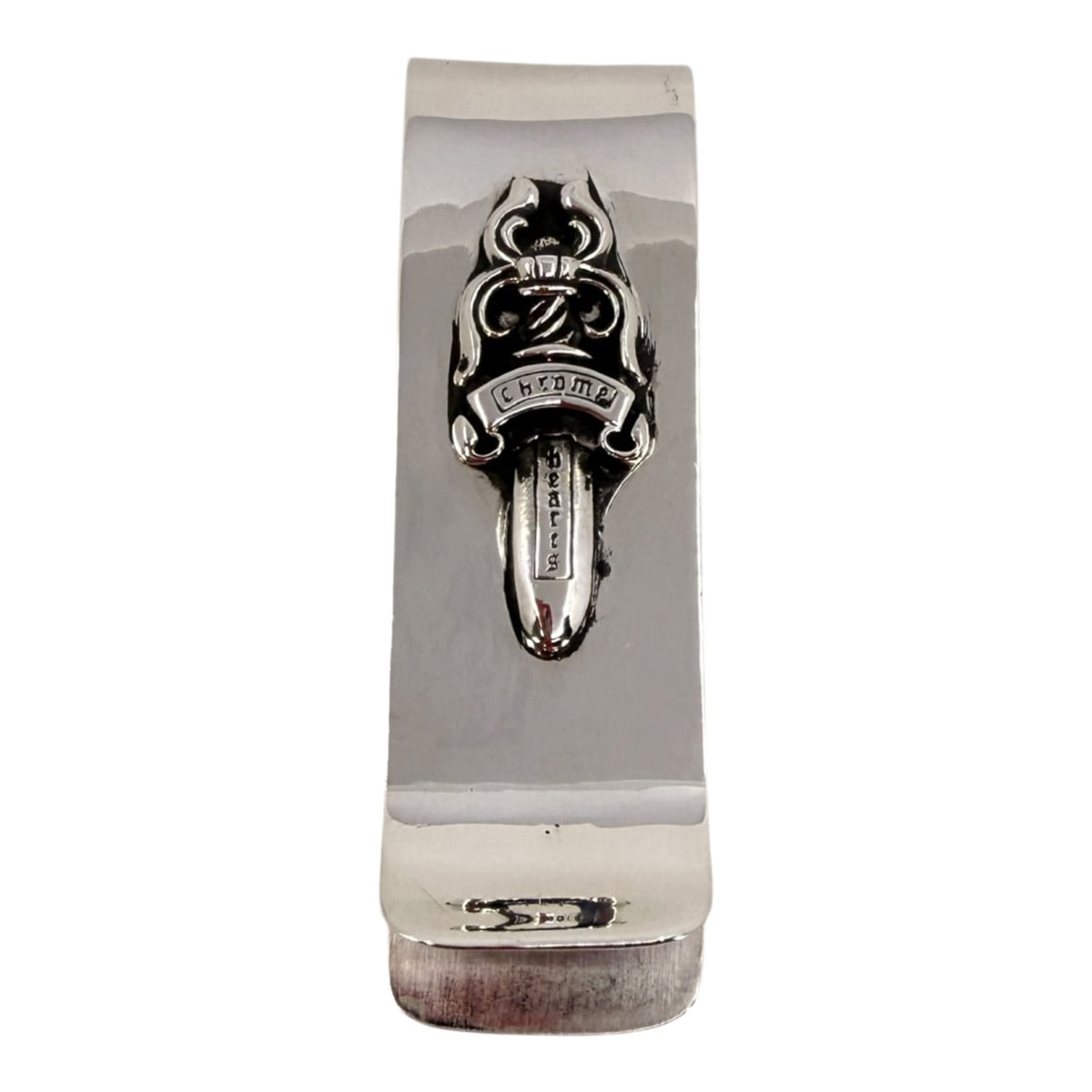 Chrome Hearts Silver Dagger Money Clip