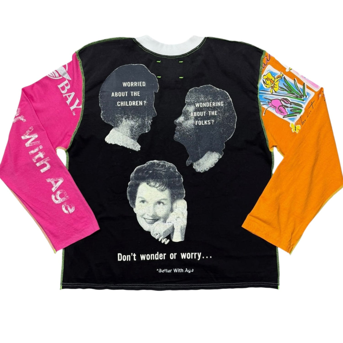 Better with Age Damnit Reverse L/S T-Shirt