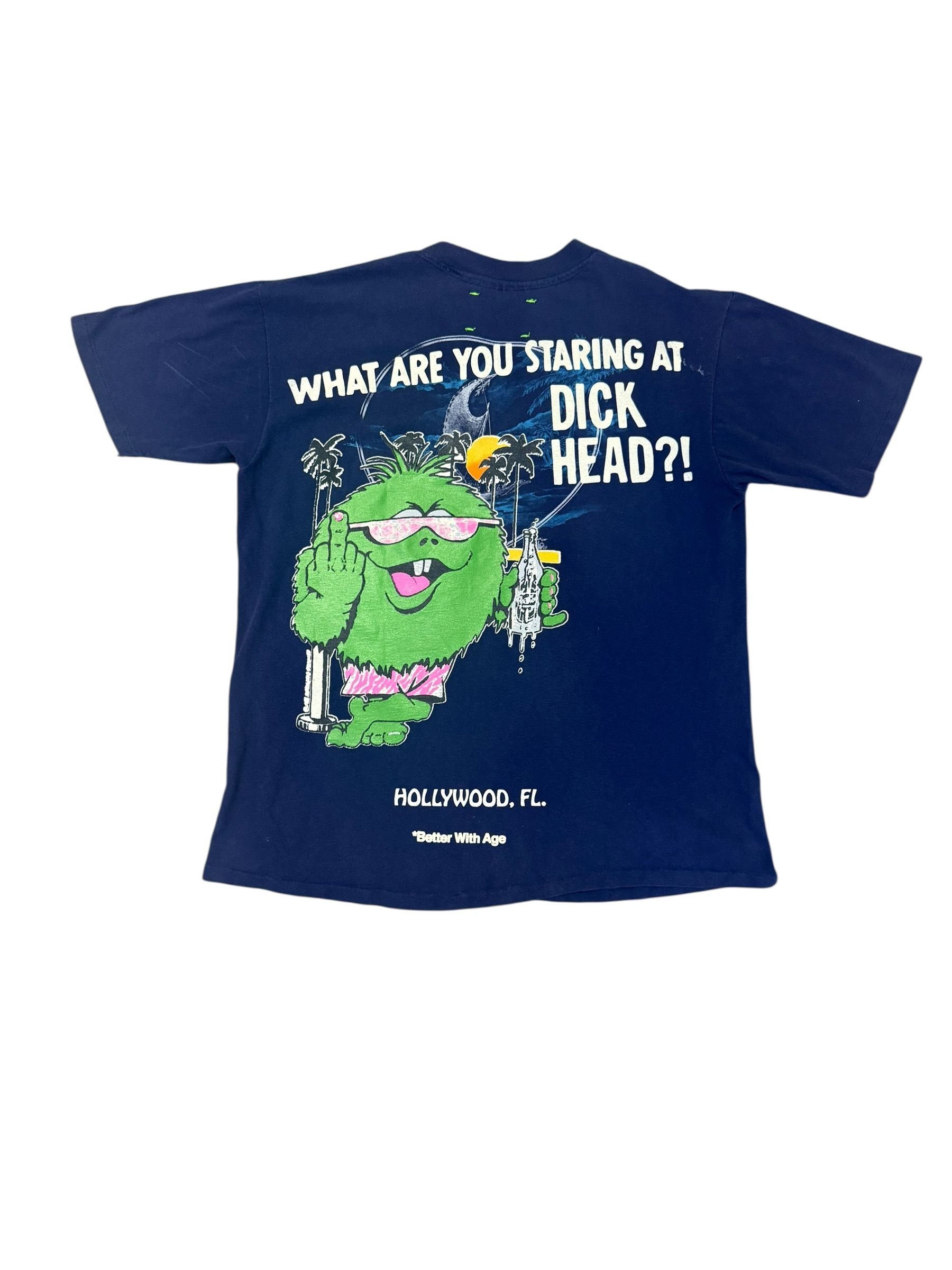 Better With Age Dickhead Tee Blue/Multi