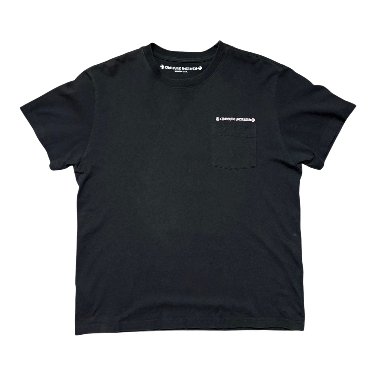 Chrome Hearts Matty Boy Shoulder Logo T-shirt Black/Pink