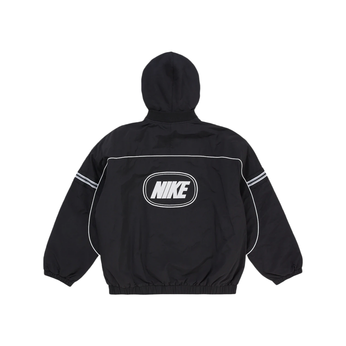 Supreme Nike Nylon Hooded Jacket Black