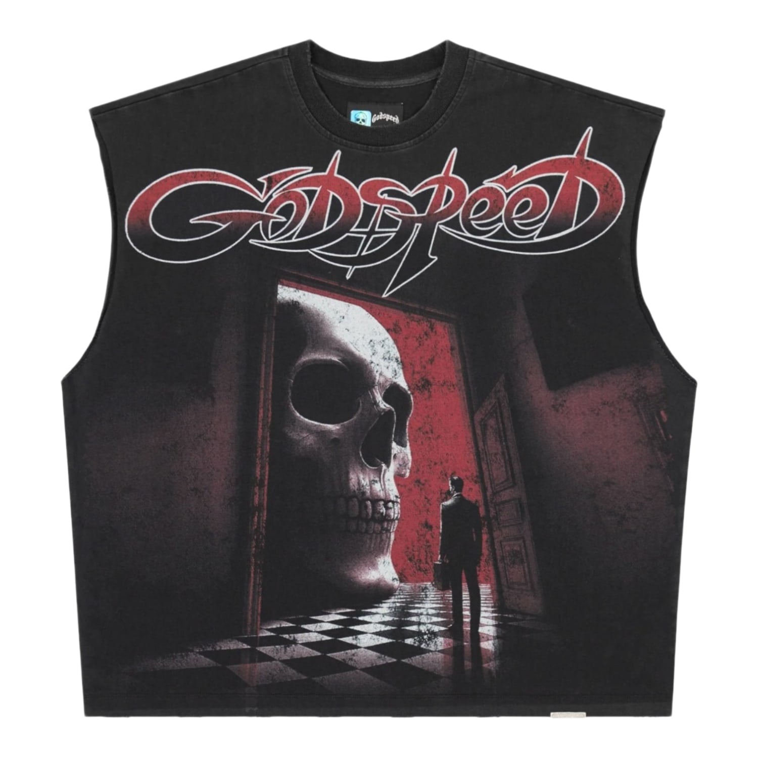 Godspeed Fate’s Doorstep Sleeveless T-Shirt Black