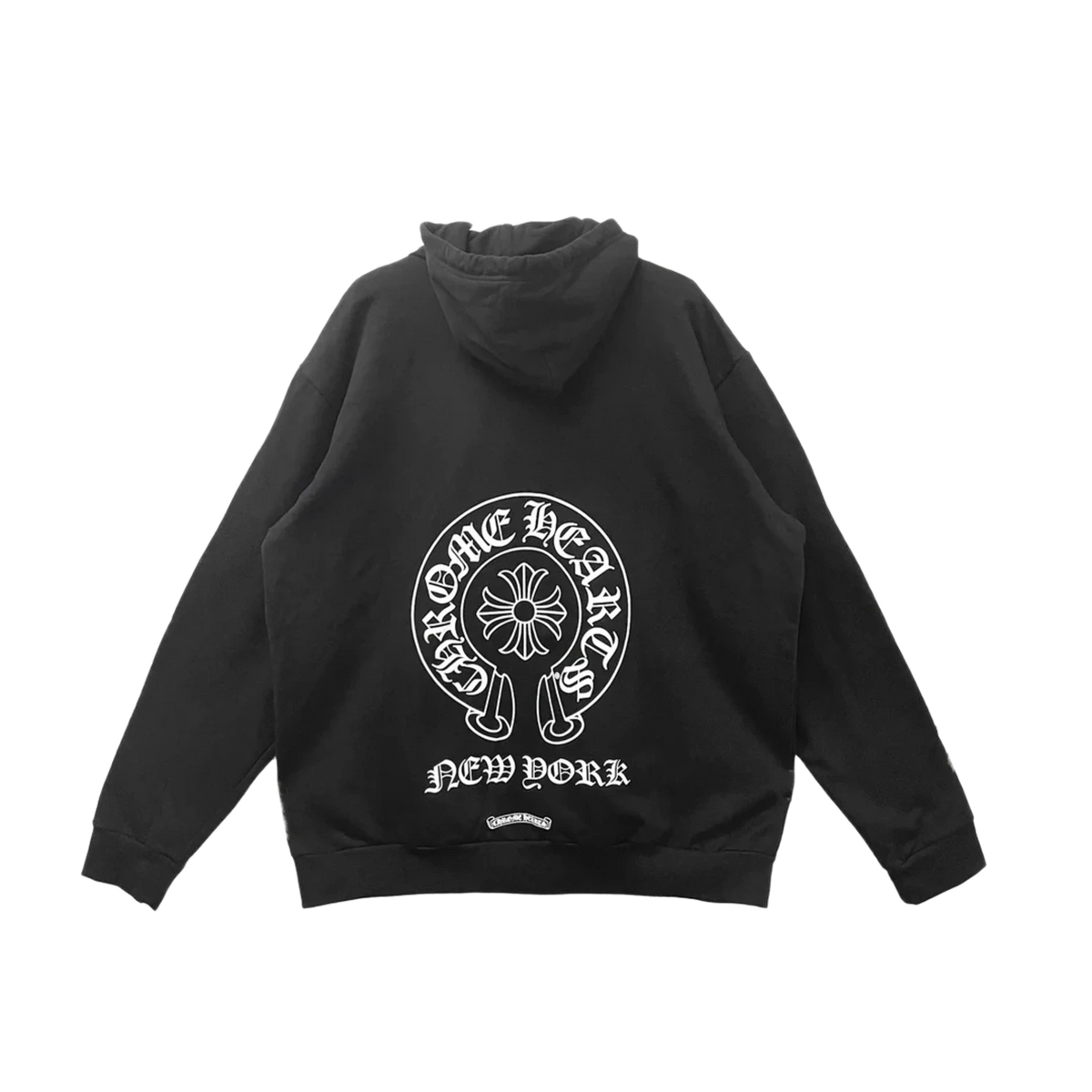 Chrome Hearts New York Horseshoe Zip Up Hoodie Black