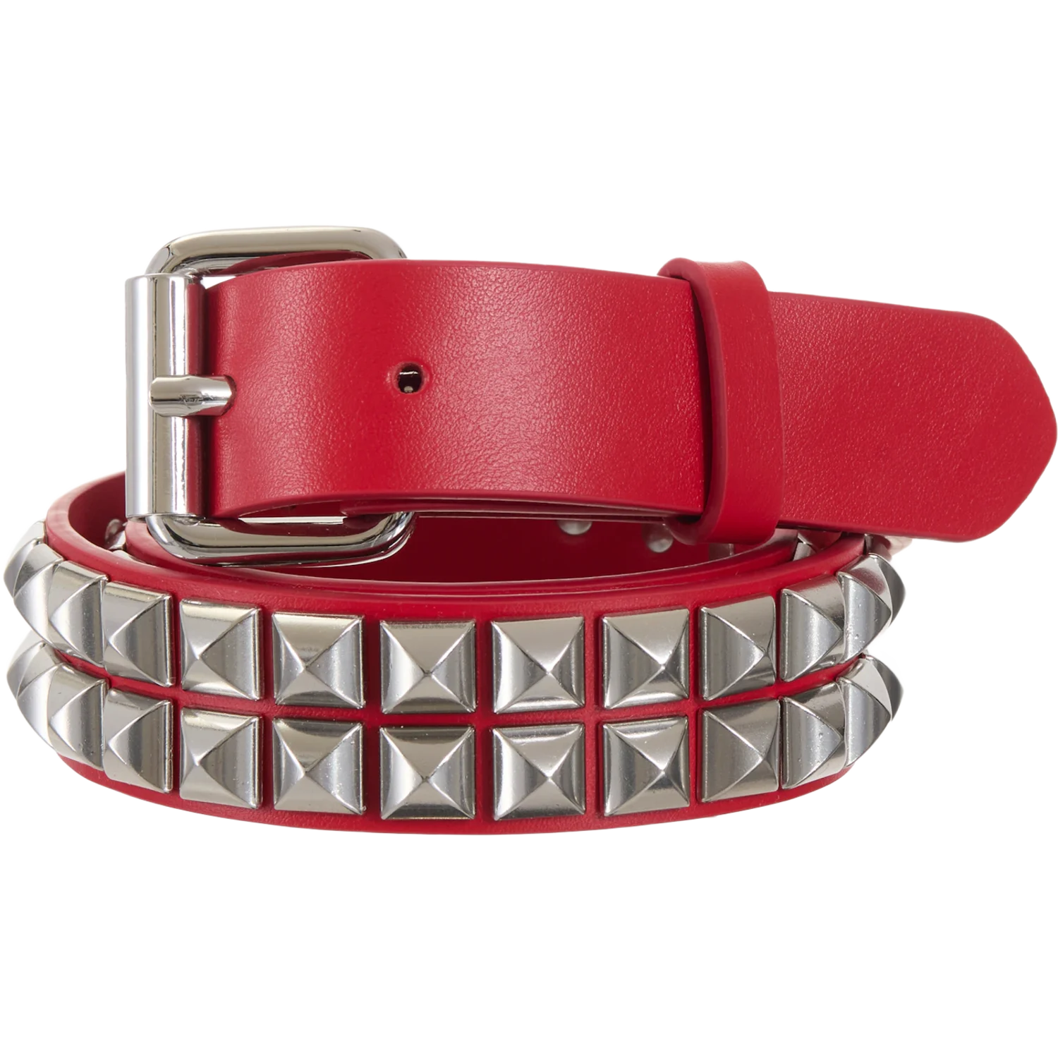 Supreme Studded Leather Belt (SS26) Red
