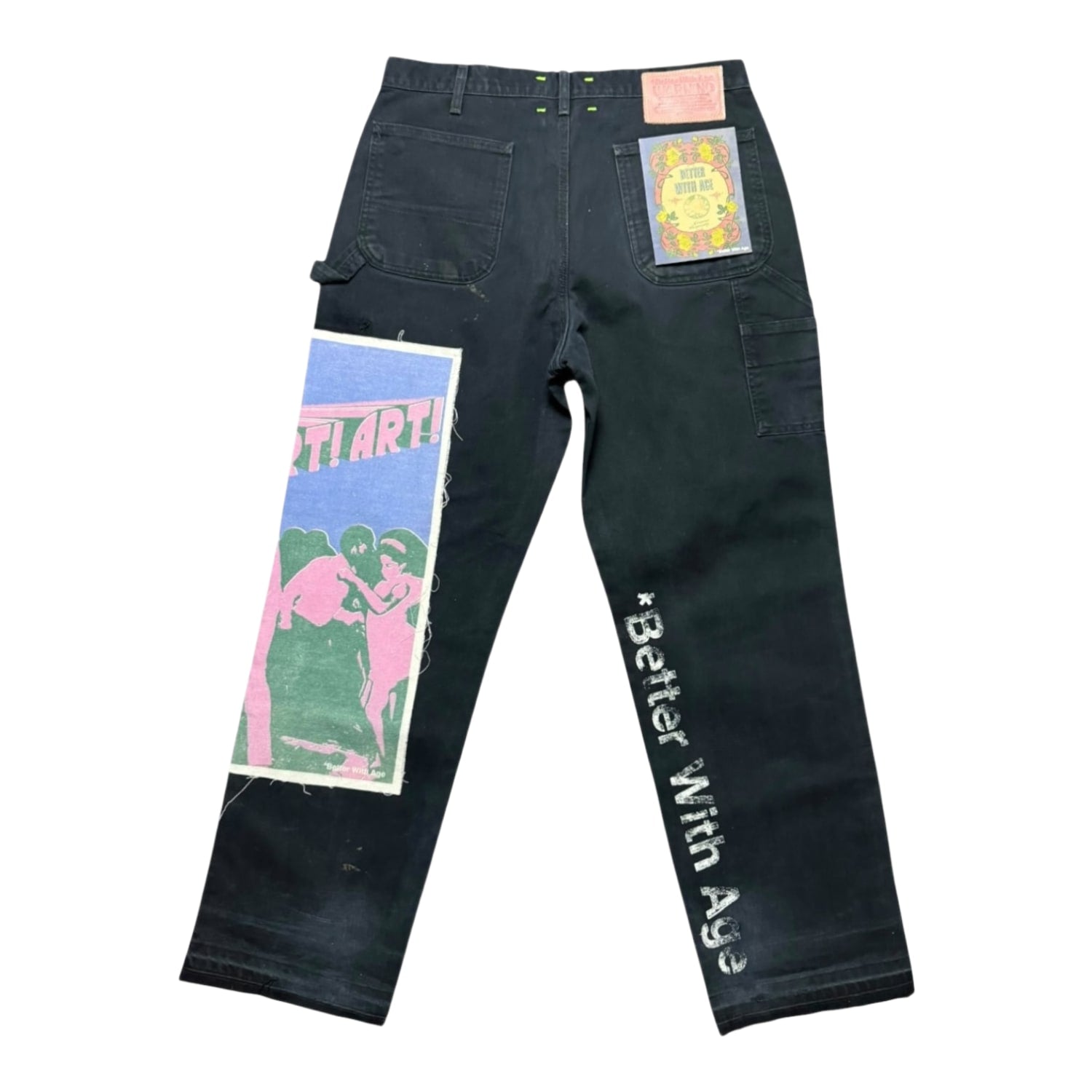 Better With Age Feck Carpenter Jeans Black