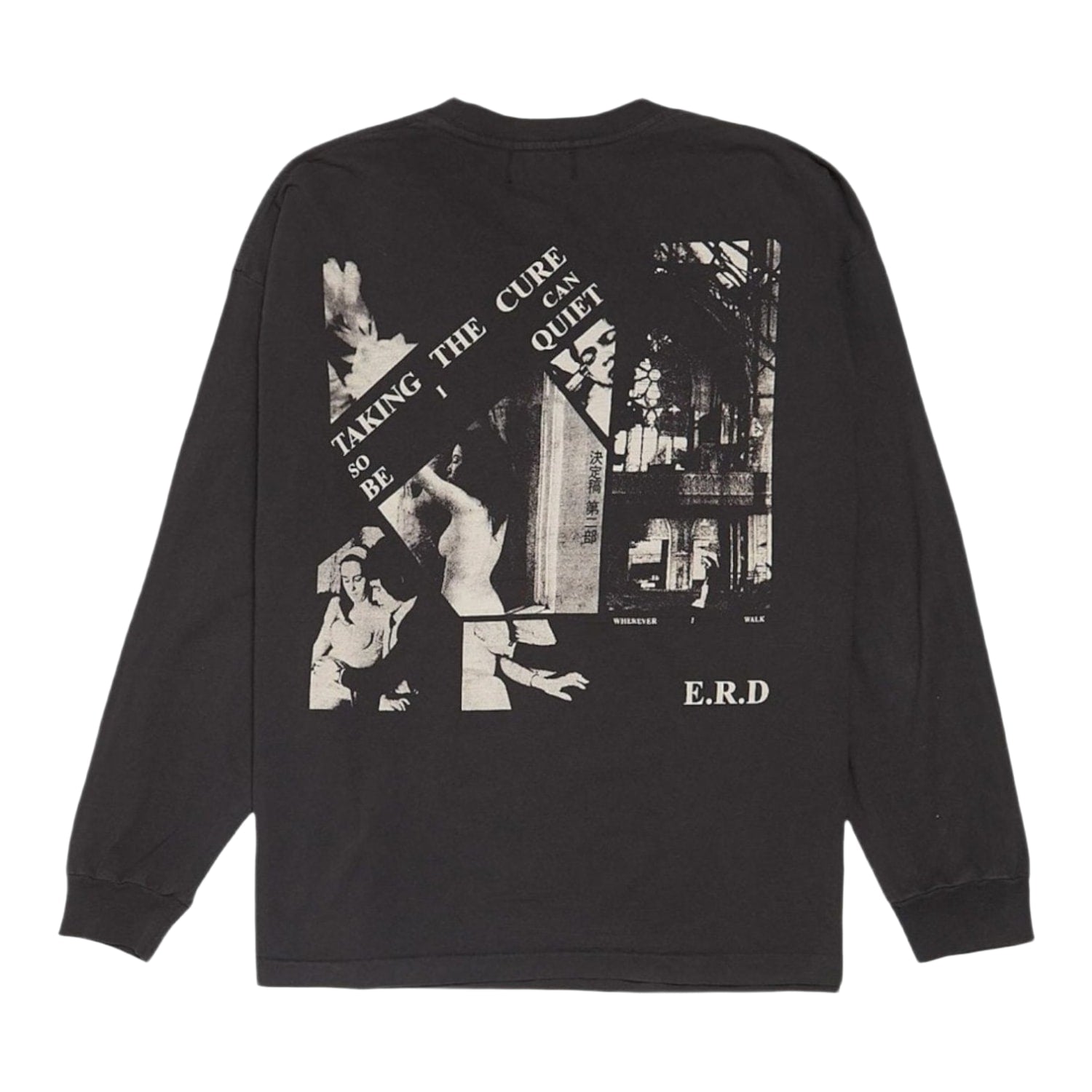 Enfants Riches Déprimés Taking The Cure Long-Sleeve T-Shirt Faded Black