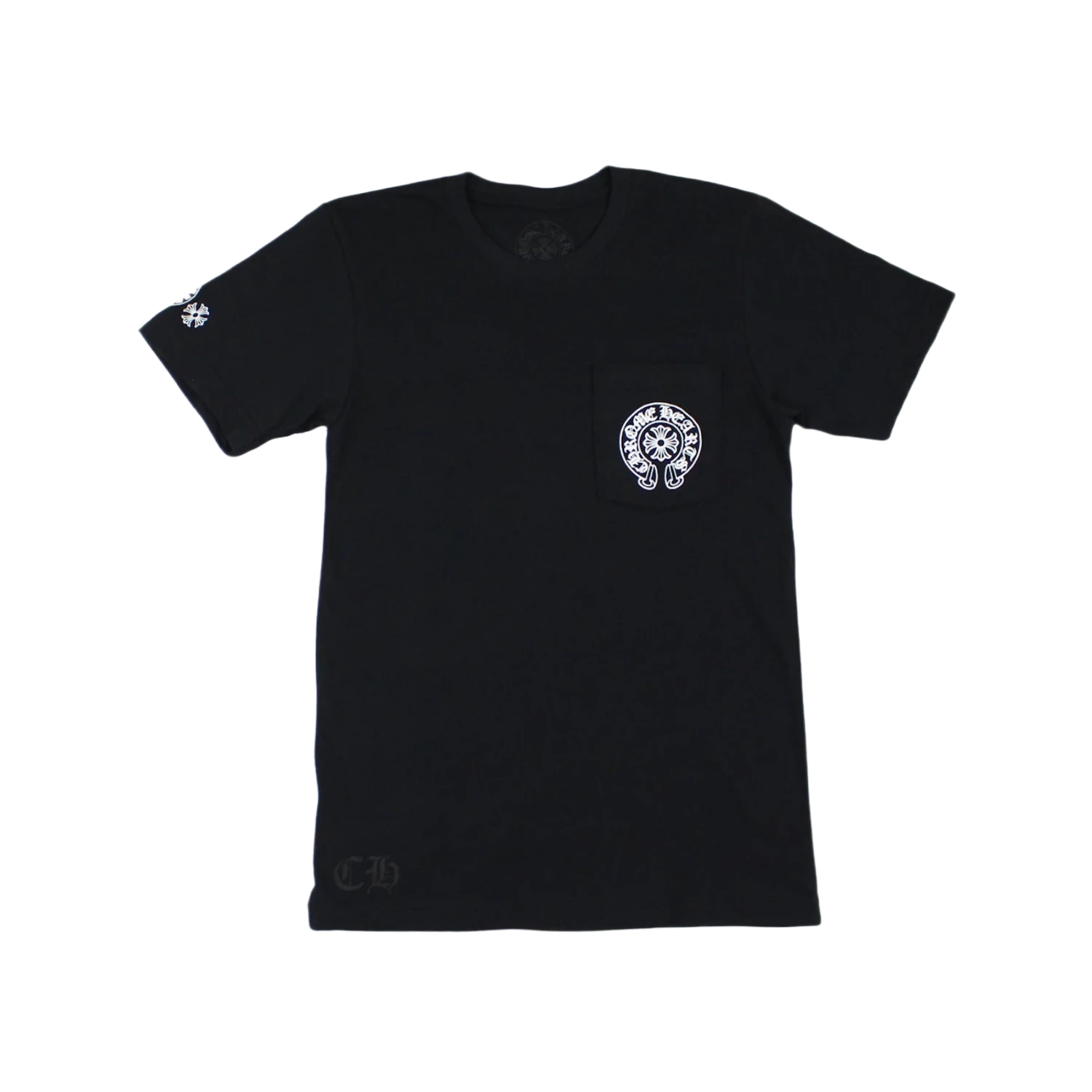 Chrome Hearts Multi Color Horse Shoe T-shirt Black