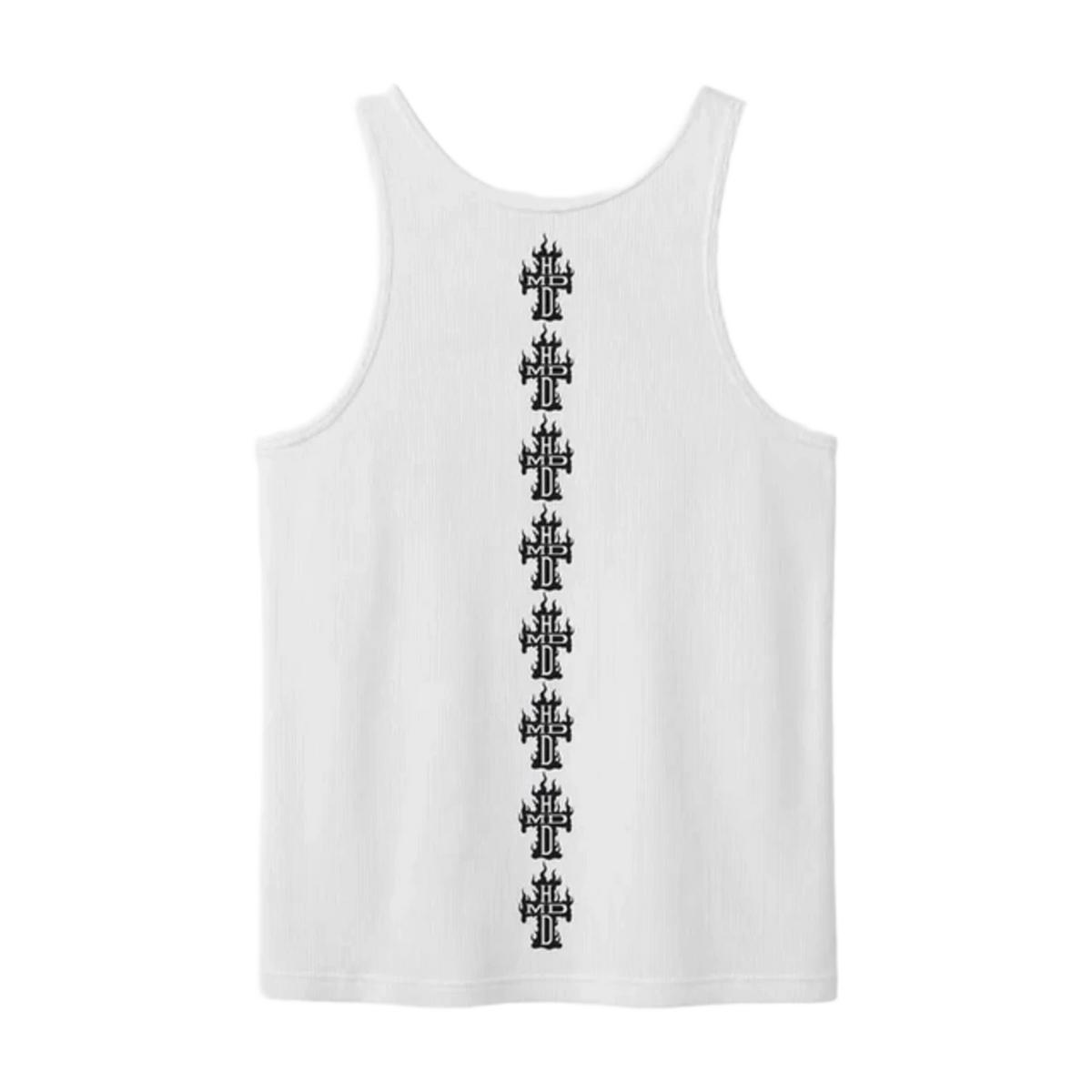 Happy Memories Don't Die HMDD Holy Ghost Tank Top White