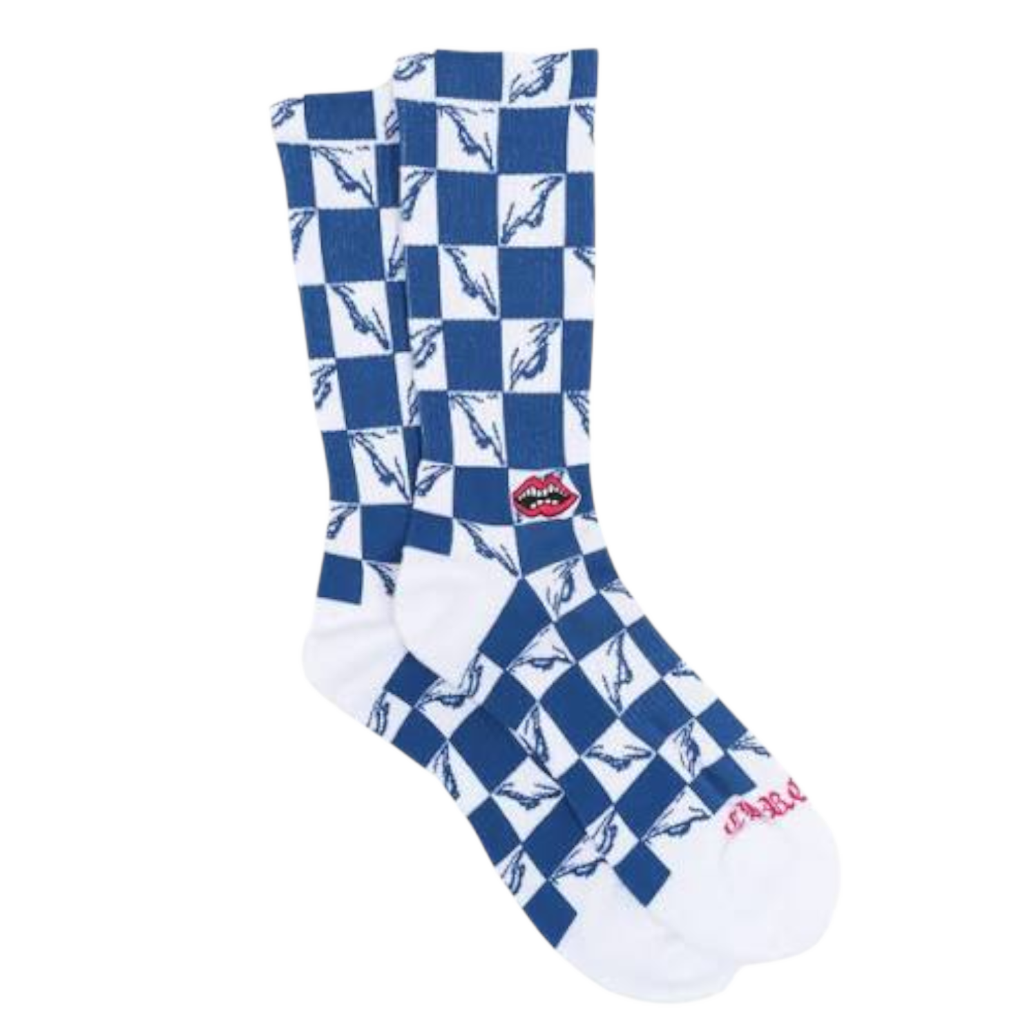 Chrome Hearts Matty Boy 99 Eyes Socks Blue