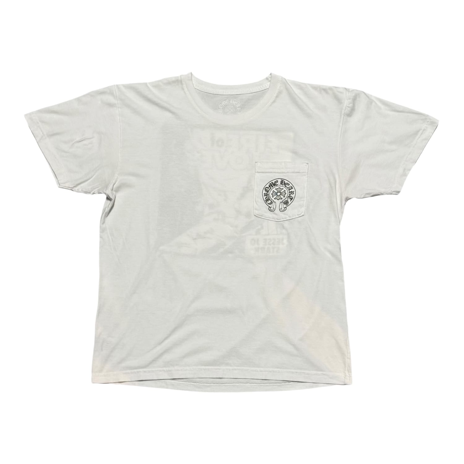 Chrome Hearts Jesse Jo Stark Fire of Love T-Shirt White