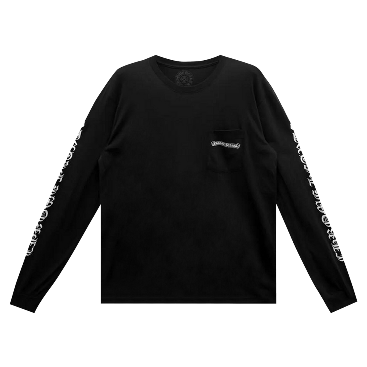 Chrome Hearts Stadium Scroll Long-Sleeve T-Shirt Black