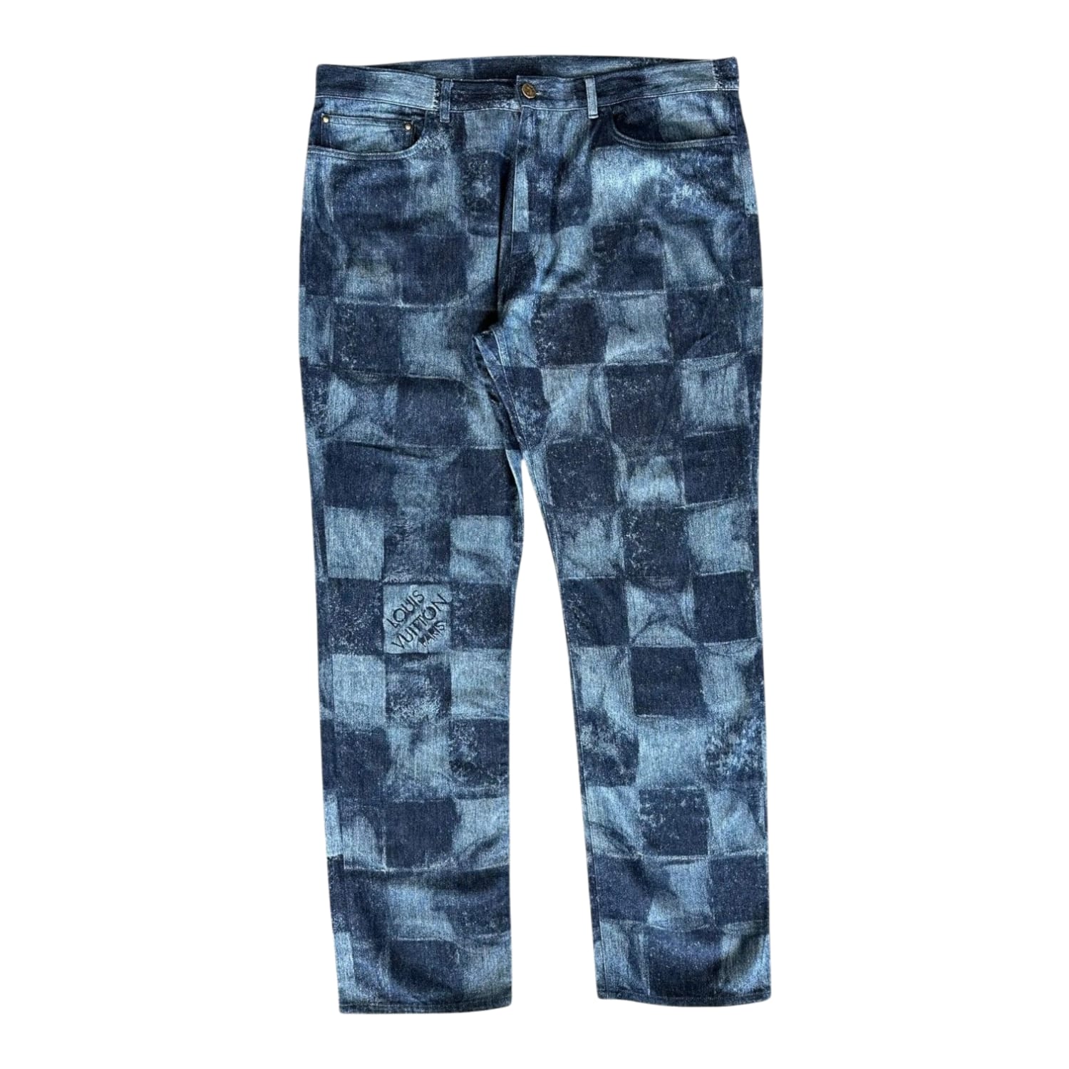 Louis Vuitton Blue Salt Damier Jeans