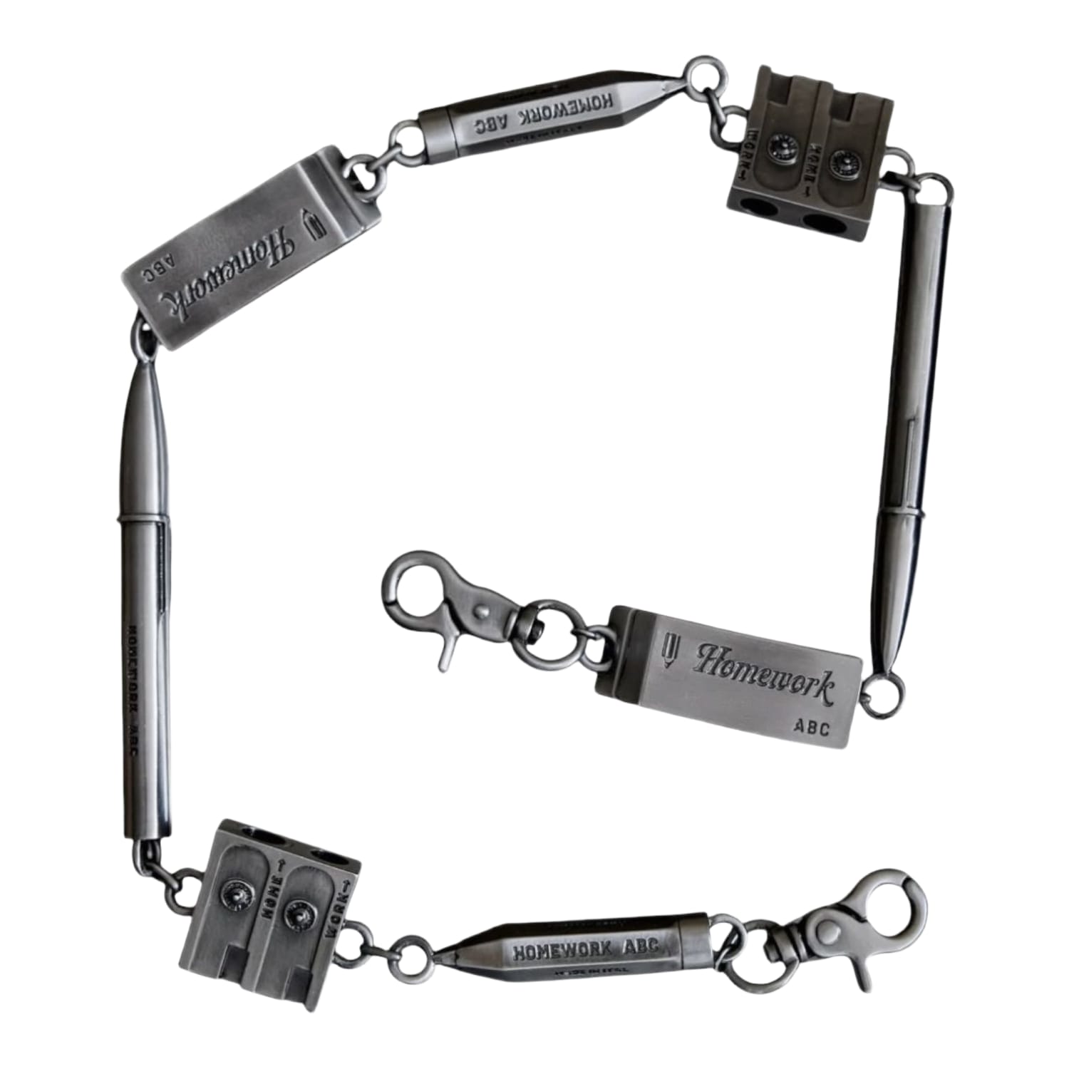 HOMEWORK Belt Loop Wallet Chain