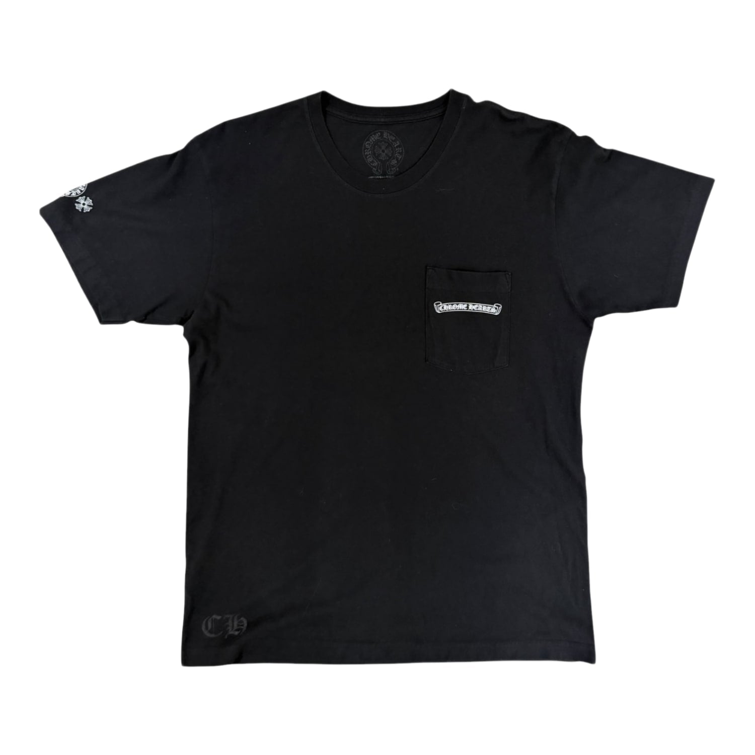 Chrome Hearts Multi Color Cross T-shirt Black