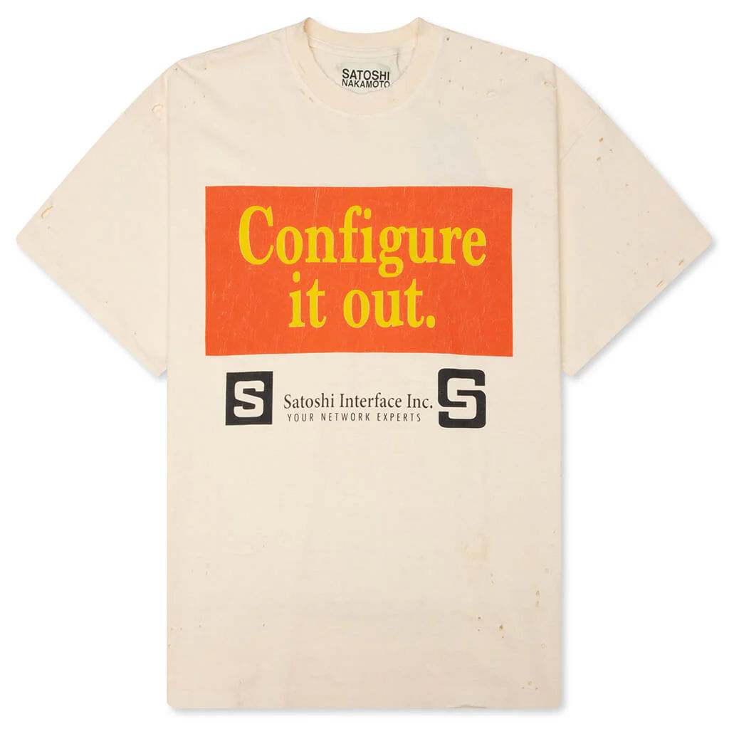 Satoshi Nakamoto Configure T-Shirt